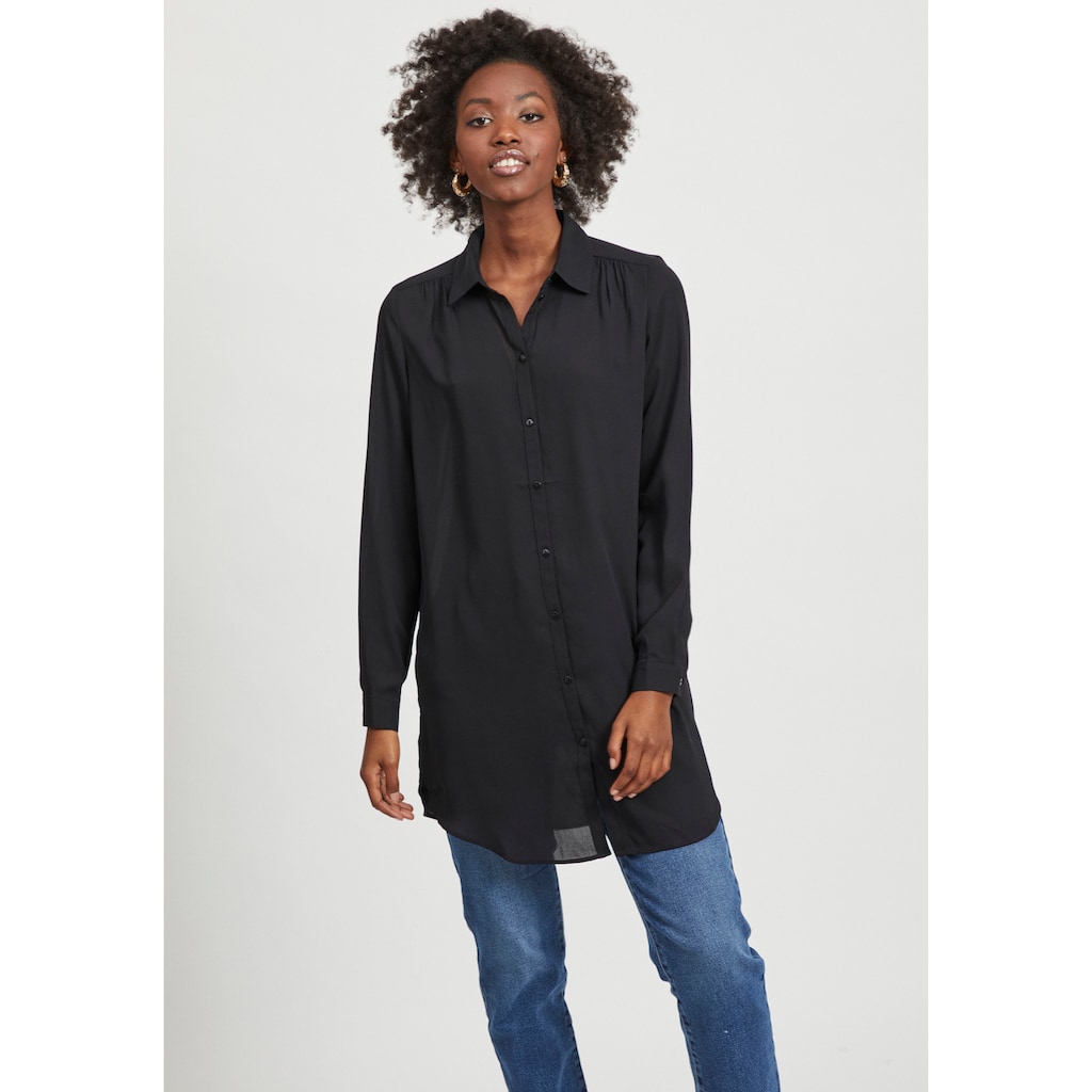 Vila Longbluse »VILUCY TUNIC«, in Tunikalänge