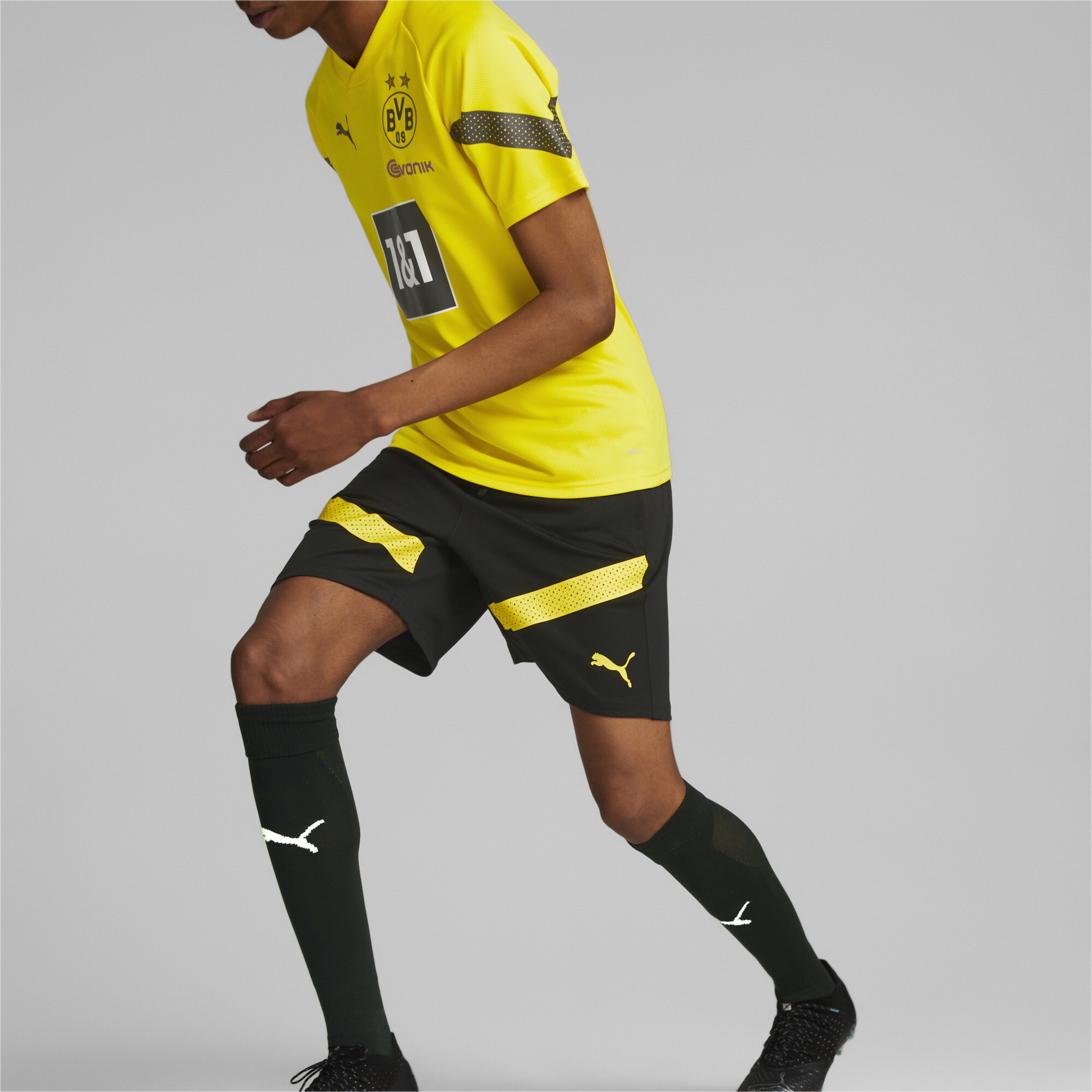 PUMA Sporthose »Borussia Dortmund Fußball Trainingsshorts Herren«