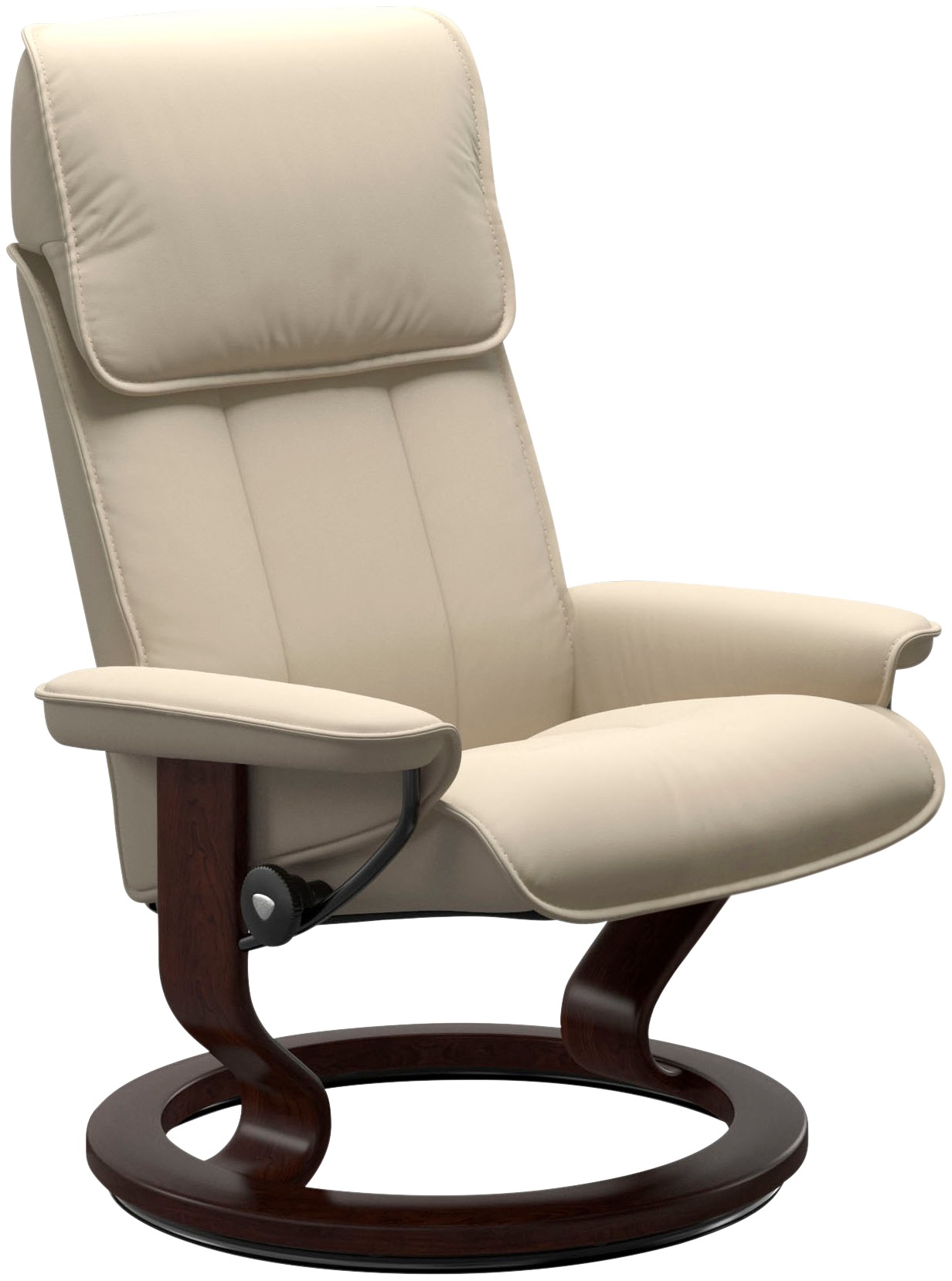 Thumbnail - Stressless Relaxsessel "Admiral" mit Classic Base, Größe M & L, Gestell Braun