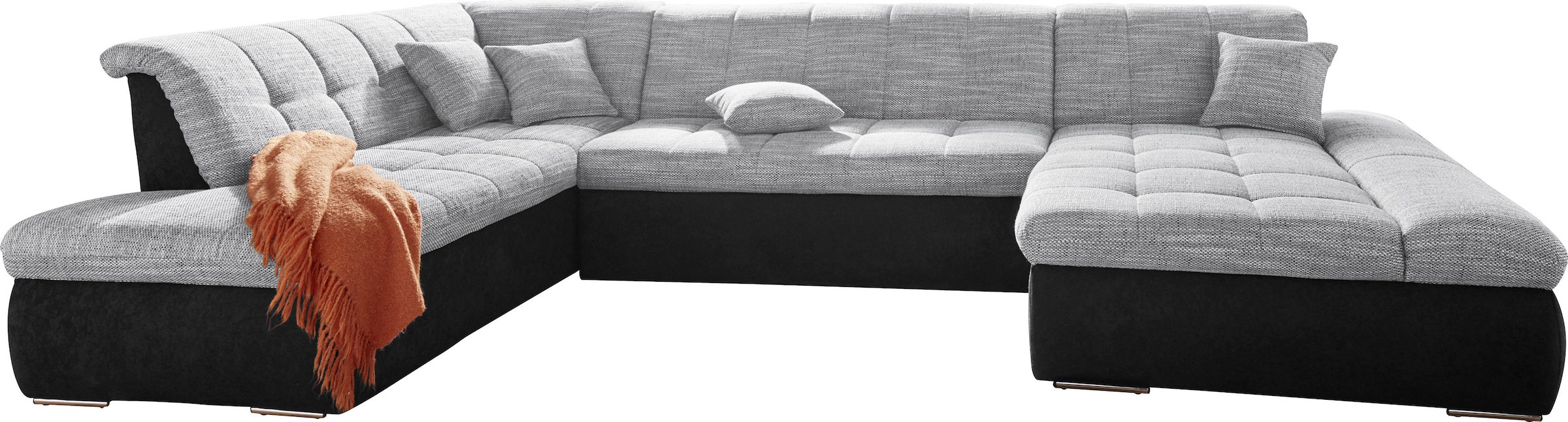 Jockenhöfer Gruppe Wohnlandschaft »Jobon Livorno«, mit 7 Relaxfunktion verstellbaren und bestellen individuell BAUR Bett- | Kopfteilen