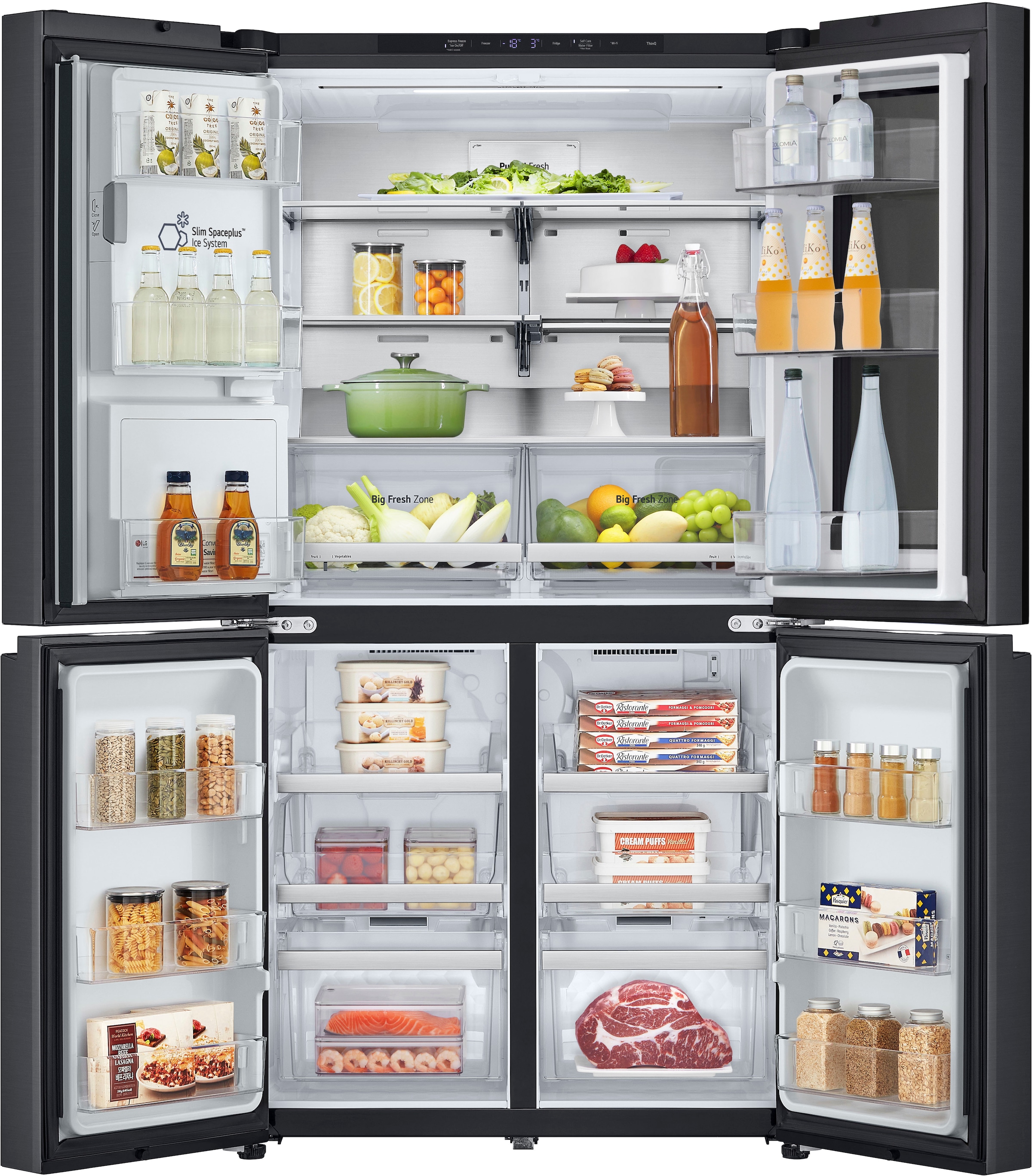 LG Multi Door »GMG960EVJE«, InstaView® Multi-Door