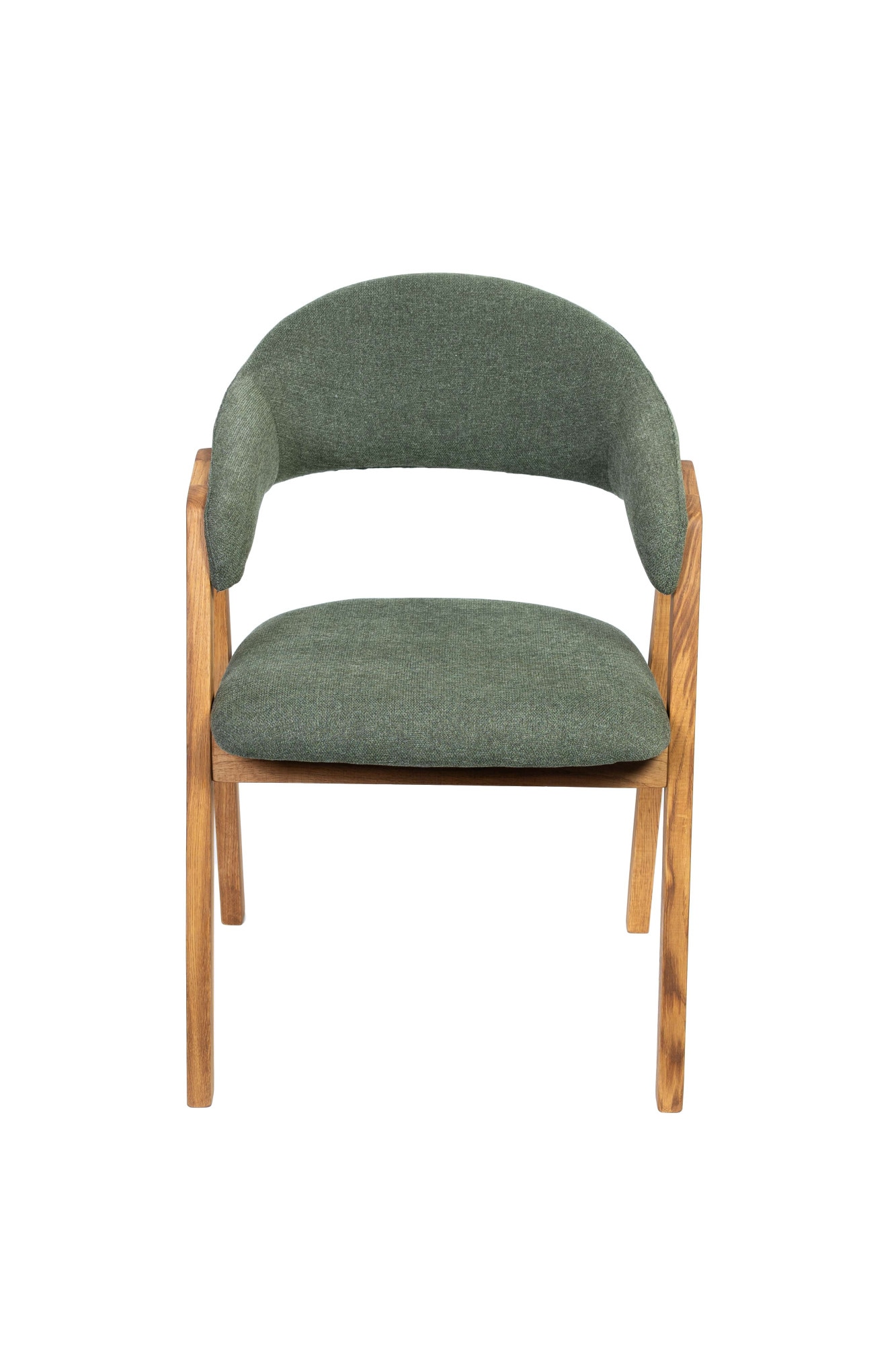 OTTO home Armlehnstuhl »Arco Polsterstuhl, Esszimmerstuhl, Küchenstuhl, 4-Fußstuhl« () 2 Stk.Bequem und stilvoll. Gepolstert. Massivholzbeine