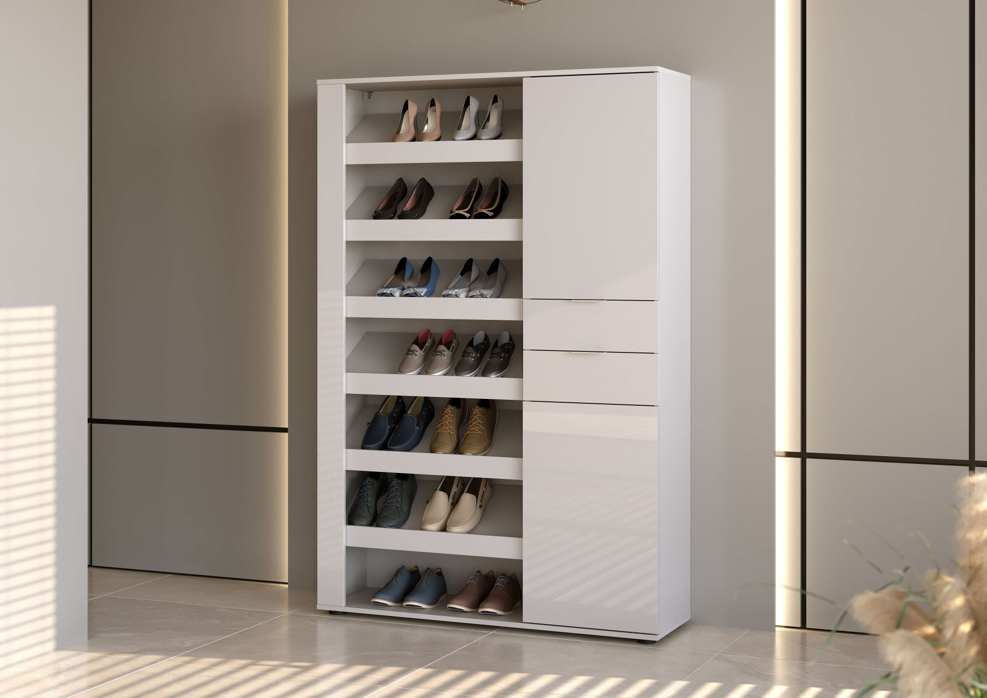 Home affaire Schuhschrank "BOOST, Schuhschrank,Schuhregal, Breite 120 cm, L günstig online kaufen