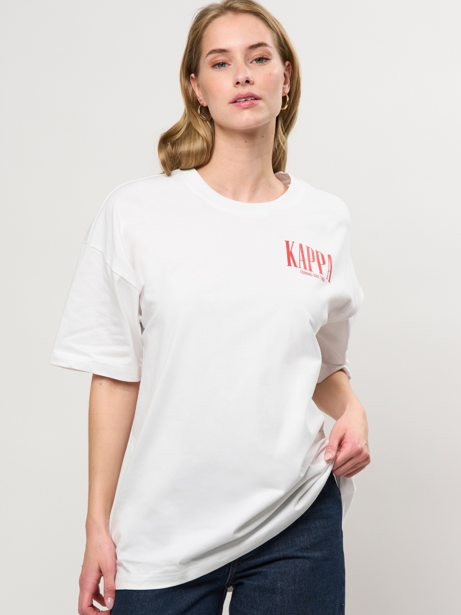 Kappa Kurzarmhemd »Kappa T-Shirt KMAuthentic Sauren«