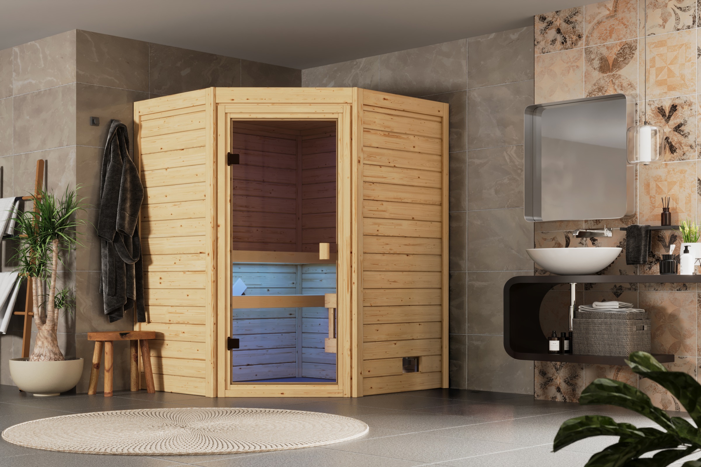 welltime Sauna »Backas« verschiedene Varianten