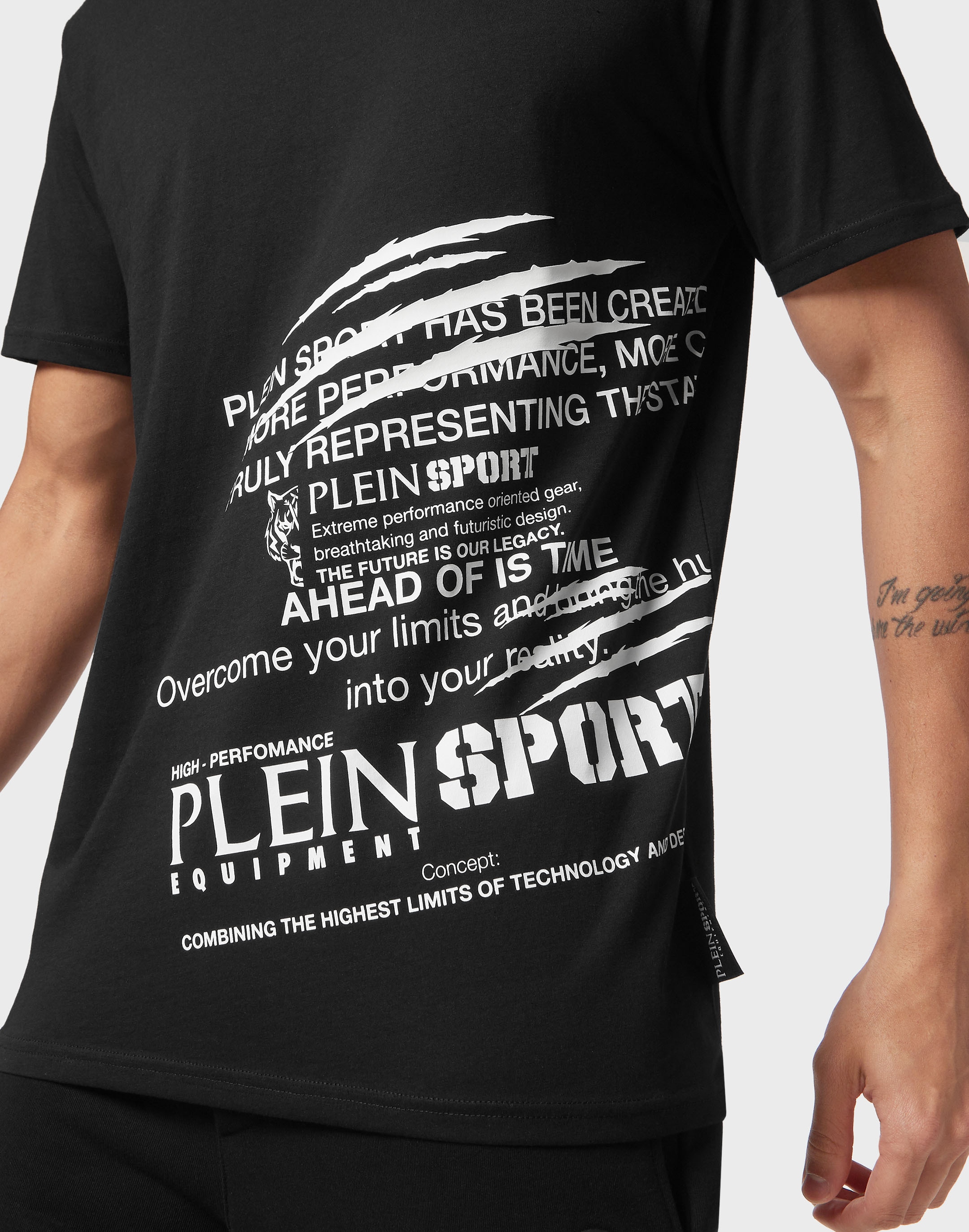 PLEIN SPORT T-Shirt »Lettering«