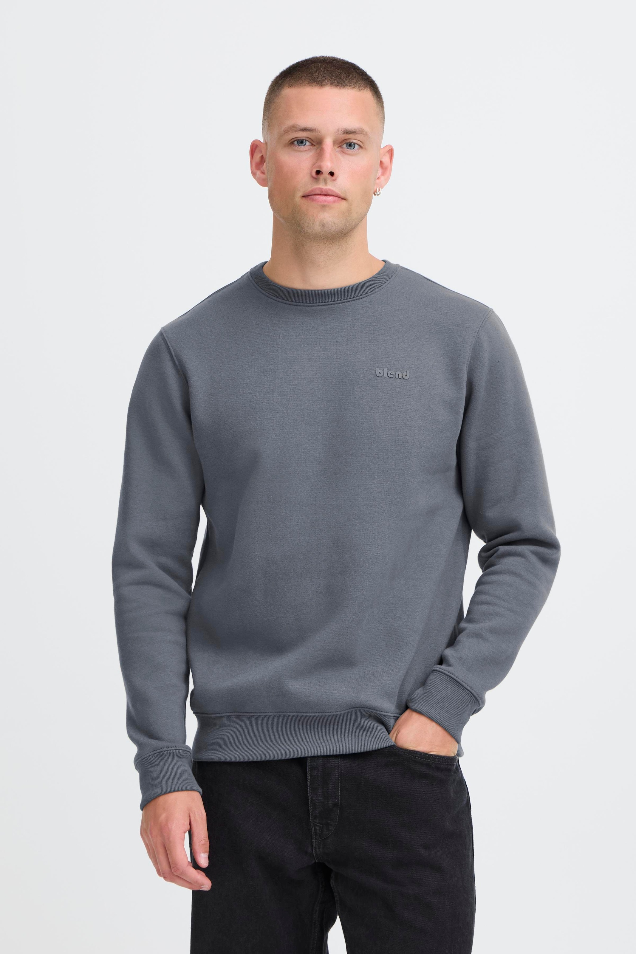 Blend Sweatshirt "BHDOWNTON CREW NECK SWEAT NOOS", Baumwollmischung, normal günstig online kaufen