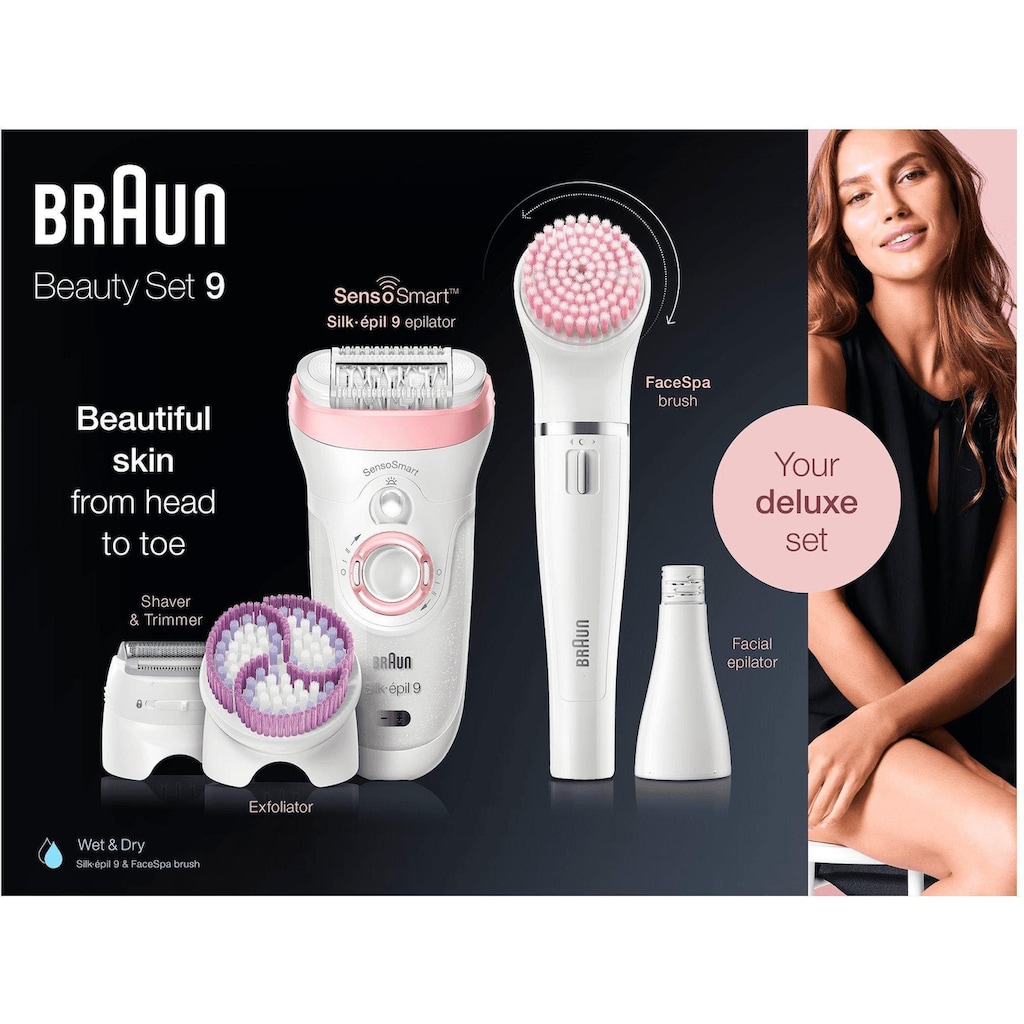 Braun Epilierer »Silk-épil 9 9-975 6-in-1«