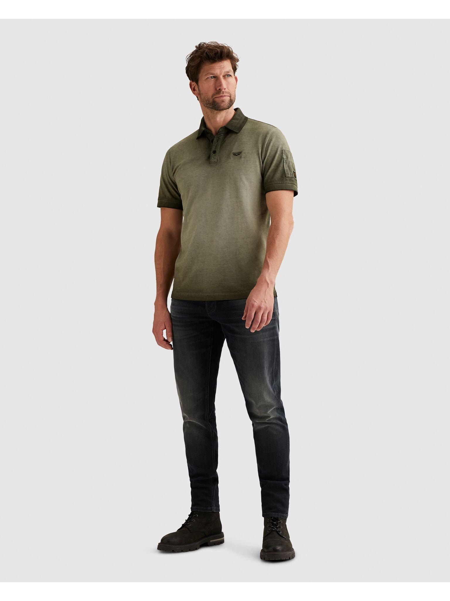 PME LEGEND Poloshirt mit Logo Stickerei