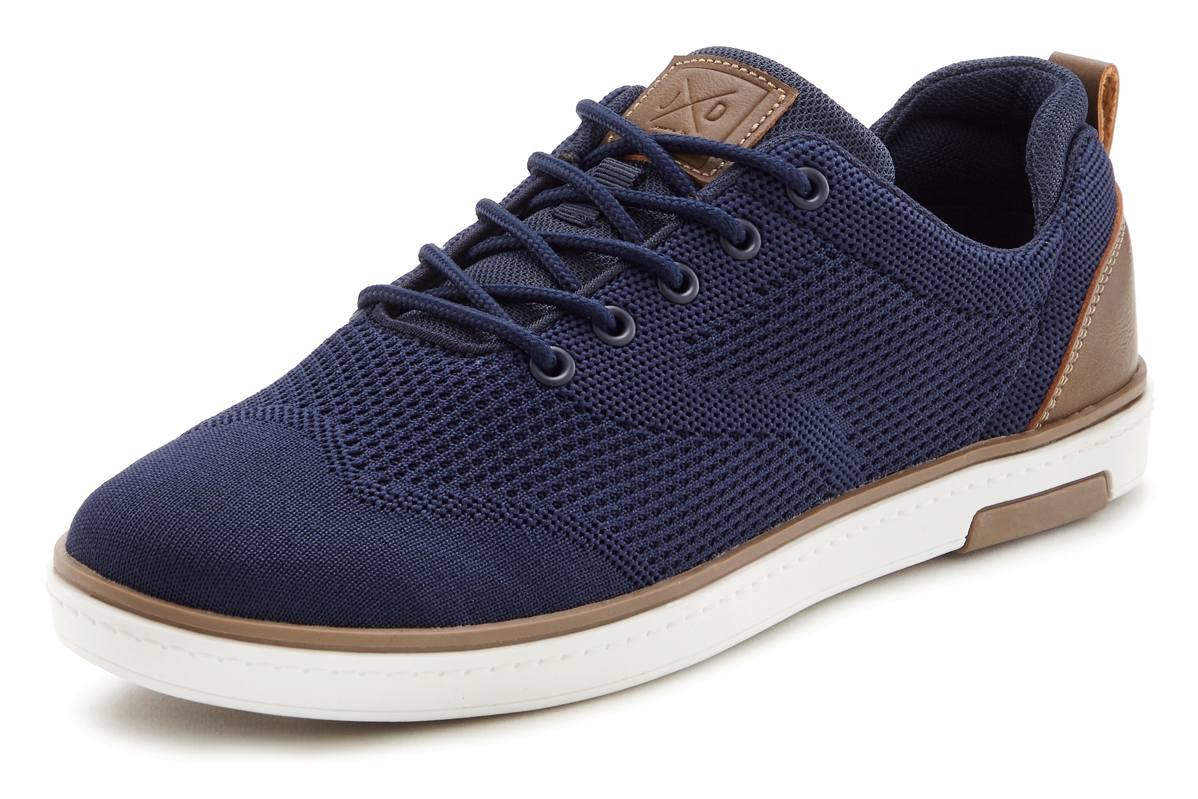 John Devin Sneaker "Schnürschuh", Mesh-Optik, Freizeitschuh, Halbschuh, Sch günstig online kaufen