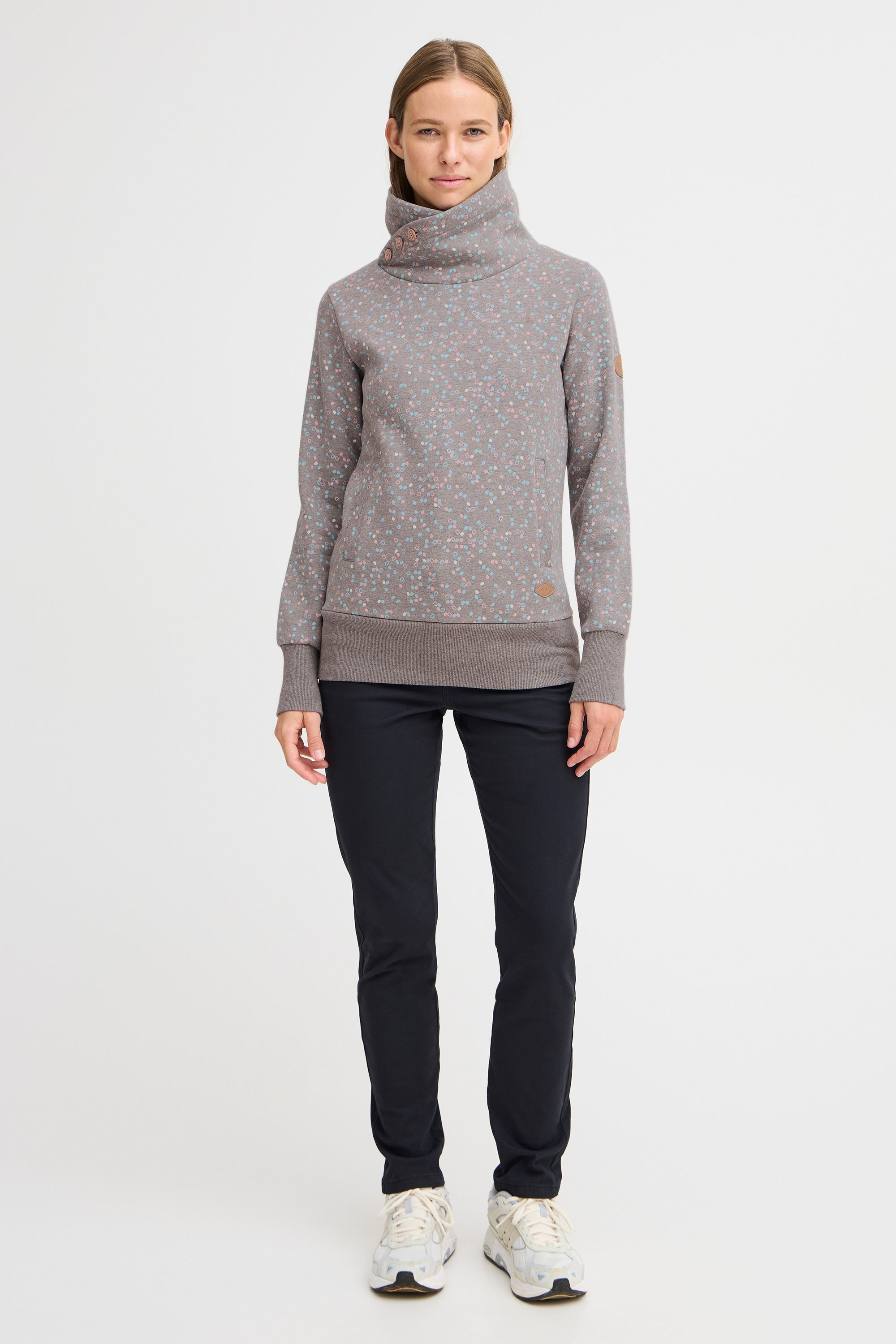 OXMO Rundhalspullover »Sweater OXBEATANETTE«