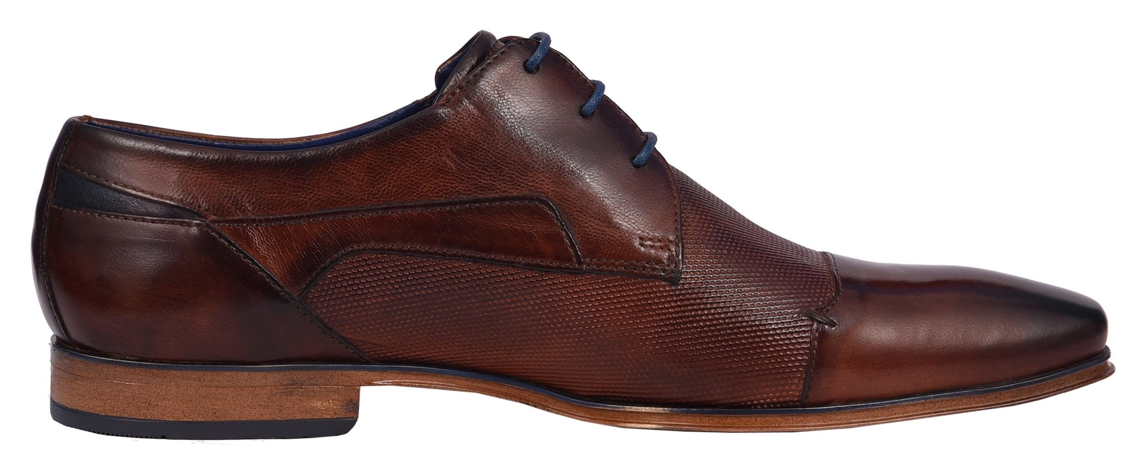 bugatti Schnürschuh, Abendschuh, Businessschuh, Festtagsschuh mit Hand Finish
