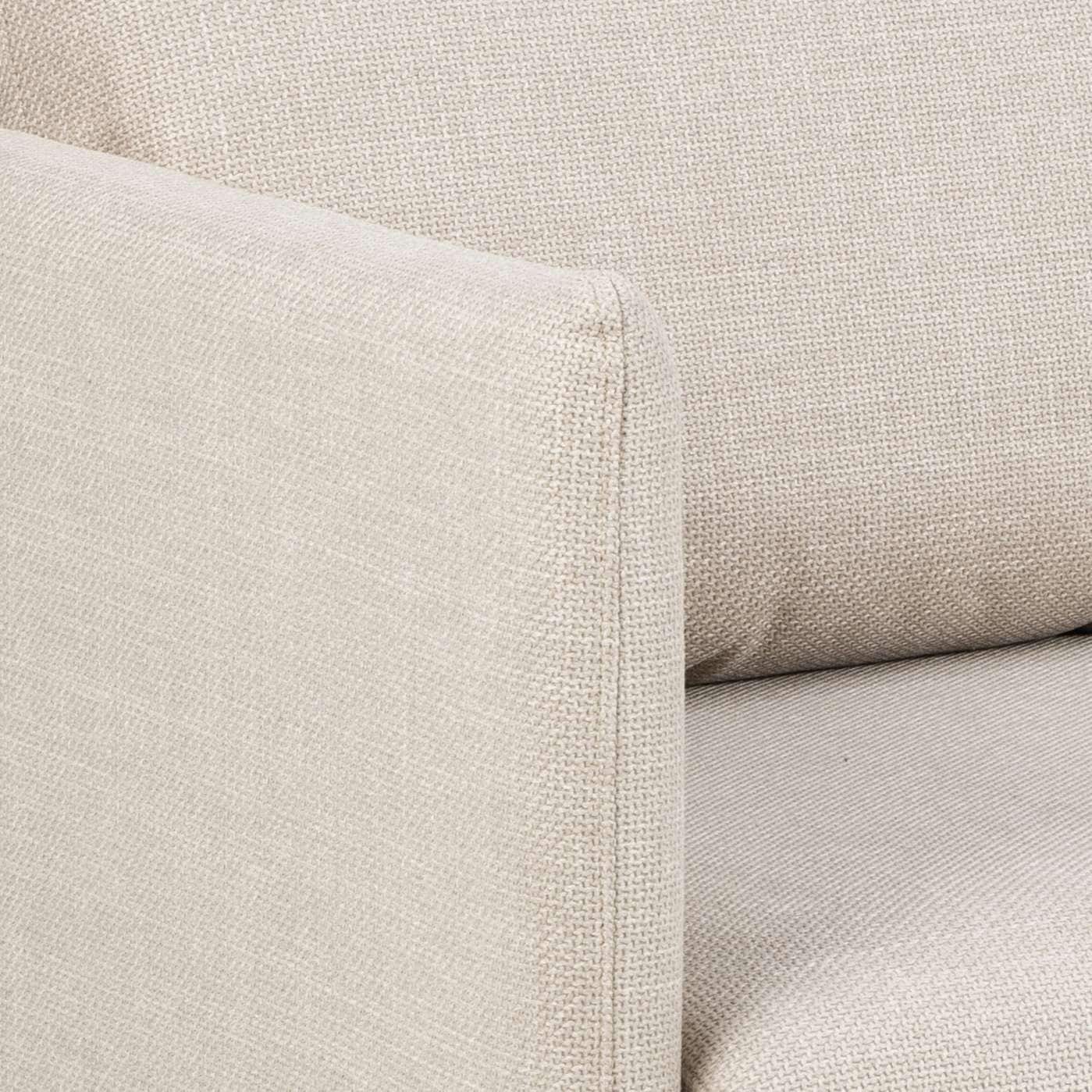 ACTONA GROUP Ecksofa »Milly«, (1 St.), Breite 201 cm, Recamiere links oder rechts, Struktur, Füße Eiche