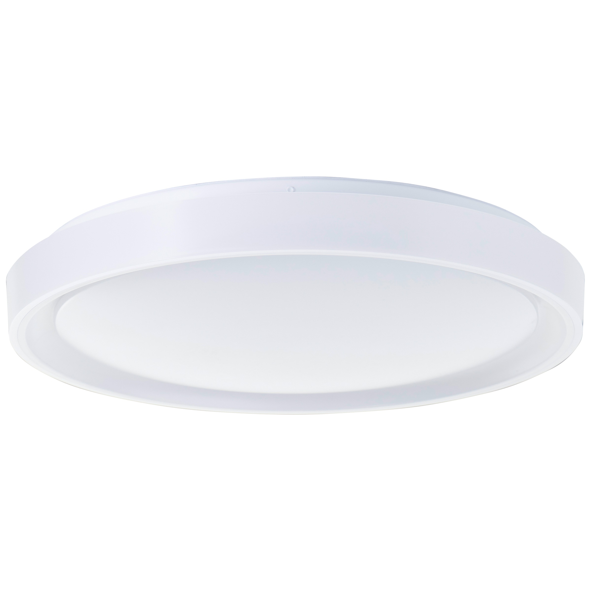 Brilliant LED Deckenleuchte »Floco« LED-Modul 1 Stk. warmweiß - kaltweiß 50 cm, 3600 lm, 3000-6500 K, CCT, RGB, dimmbar, weiß