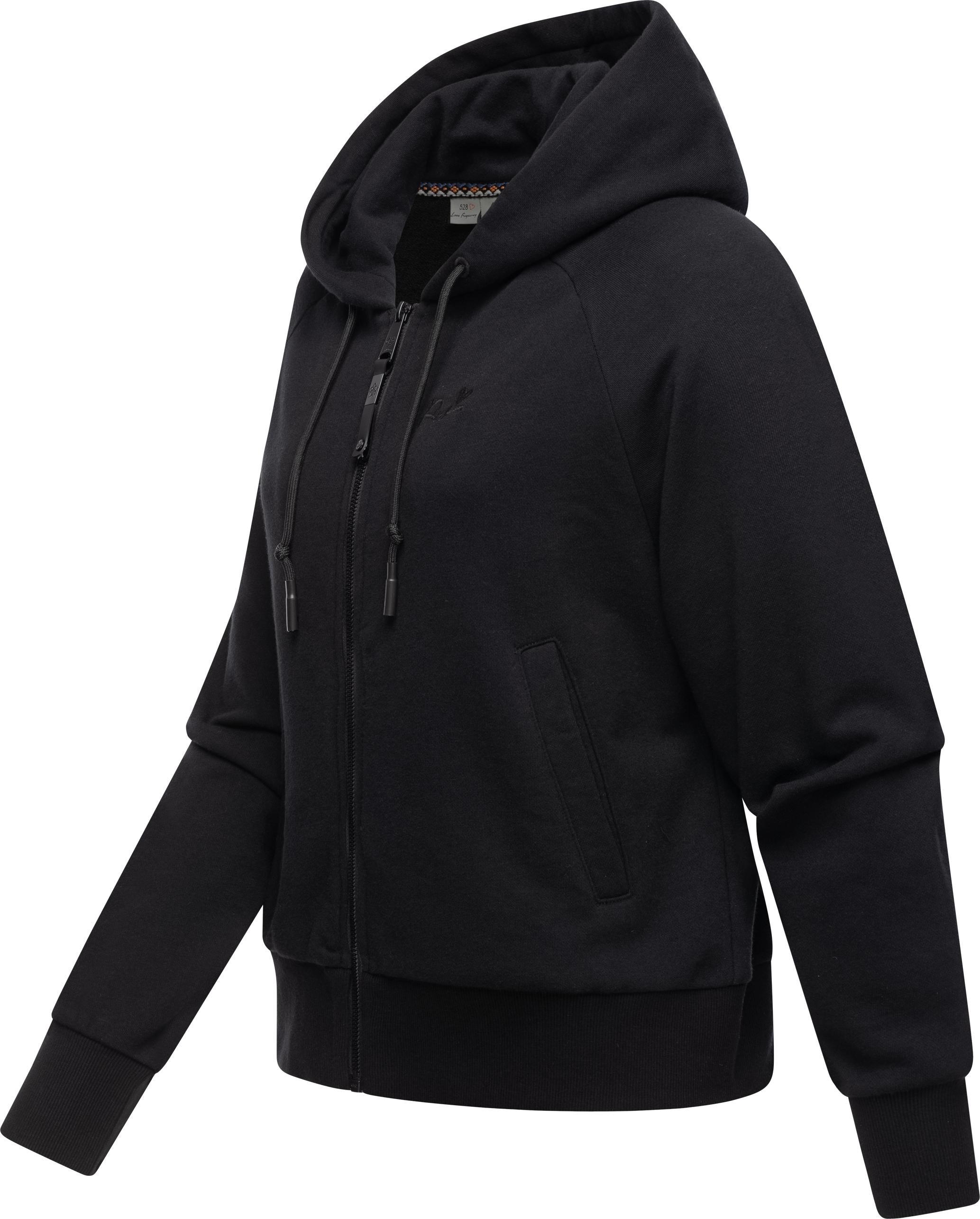 Ragwear Kapuzensweatjacke »Taila«, modische Damen Sweatjacke mit Kapuze