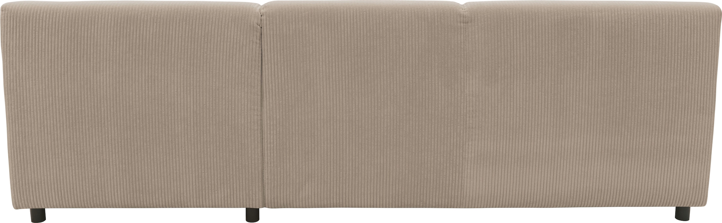 INOSIGN Ecksofa »Turah 2, L-Form, in Cord u. wasserabweisender Microfaser, Federkern«, B/T/H: 241/146/79 cm, incl. Zierkissen, wahlweise mit Bettfunktion