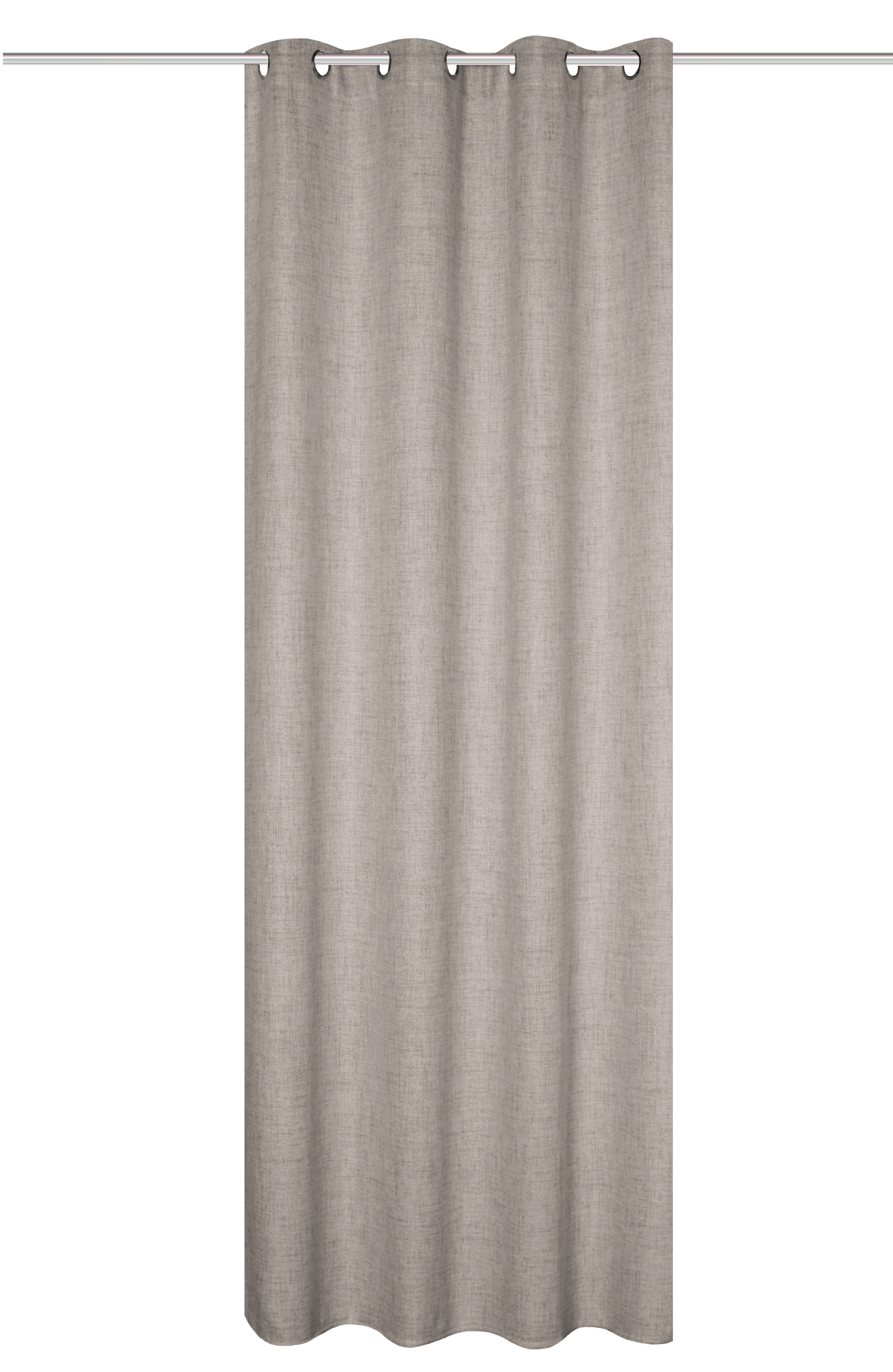 HOME WOHNIDEEN Vorhang »LINORA« Ösen 1 Stk. tlg. Uni