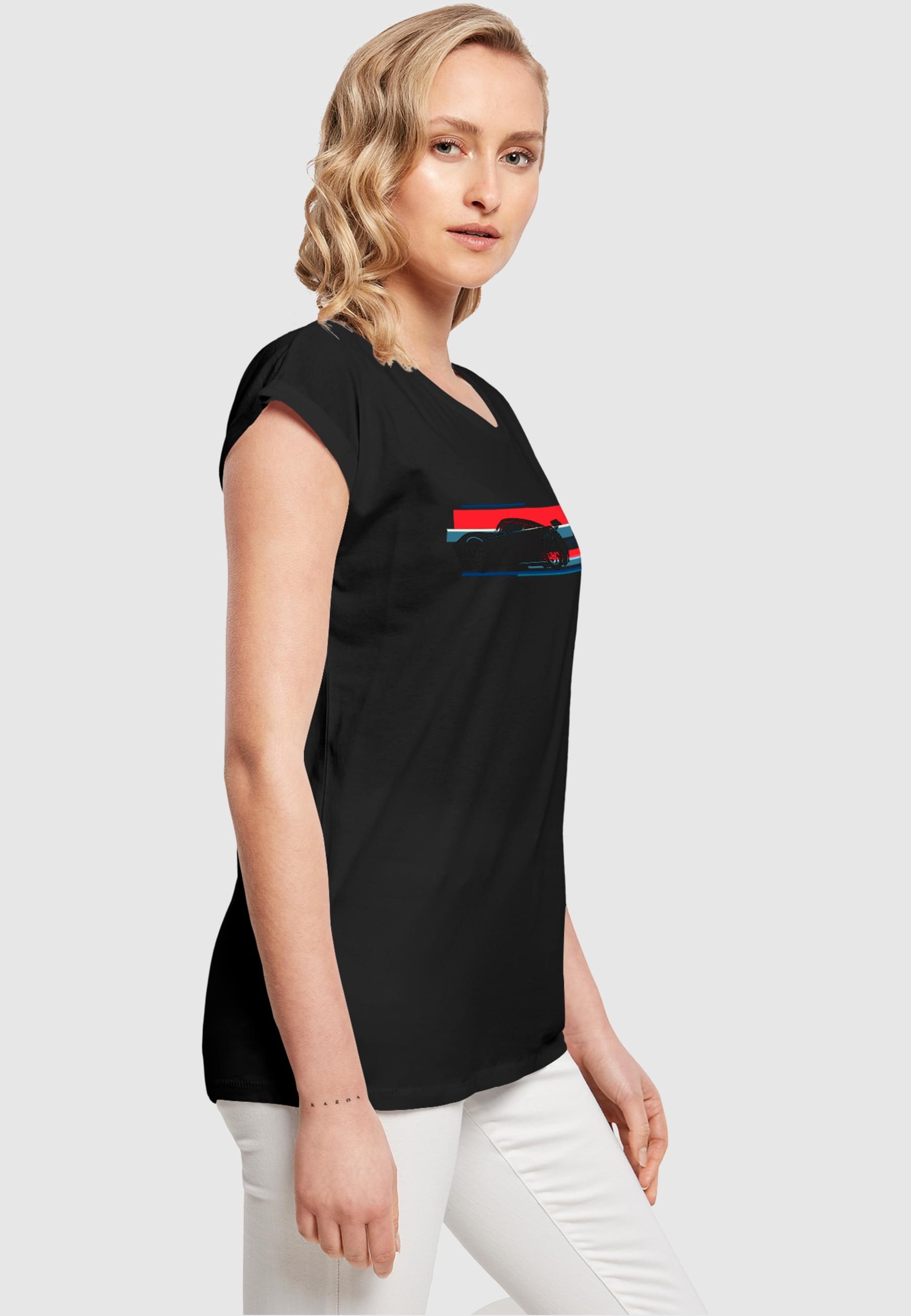 ABSOLUTE CULT T-Shirt »ABSOLUTE CULT Damen Ladies Cars - Jackson Storm Stripes T-Shirt«, (1 tlg.)