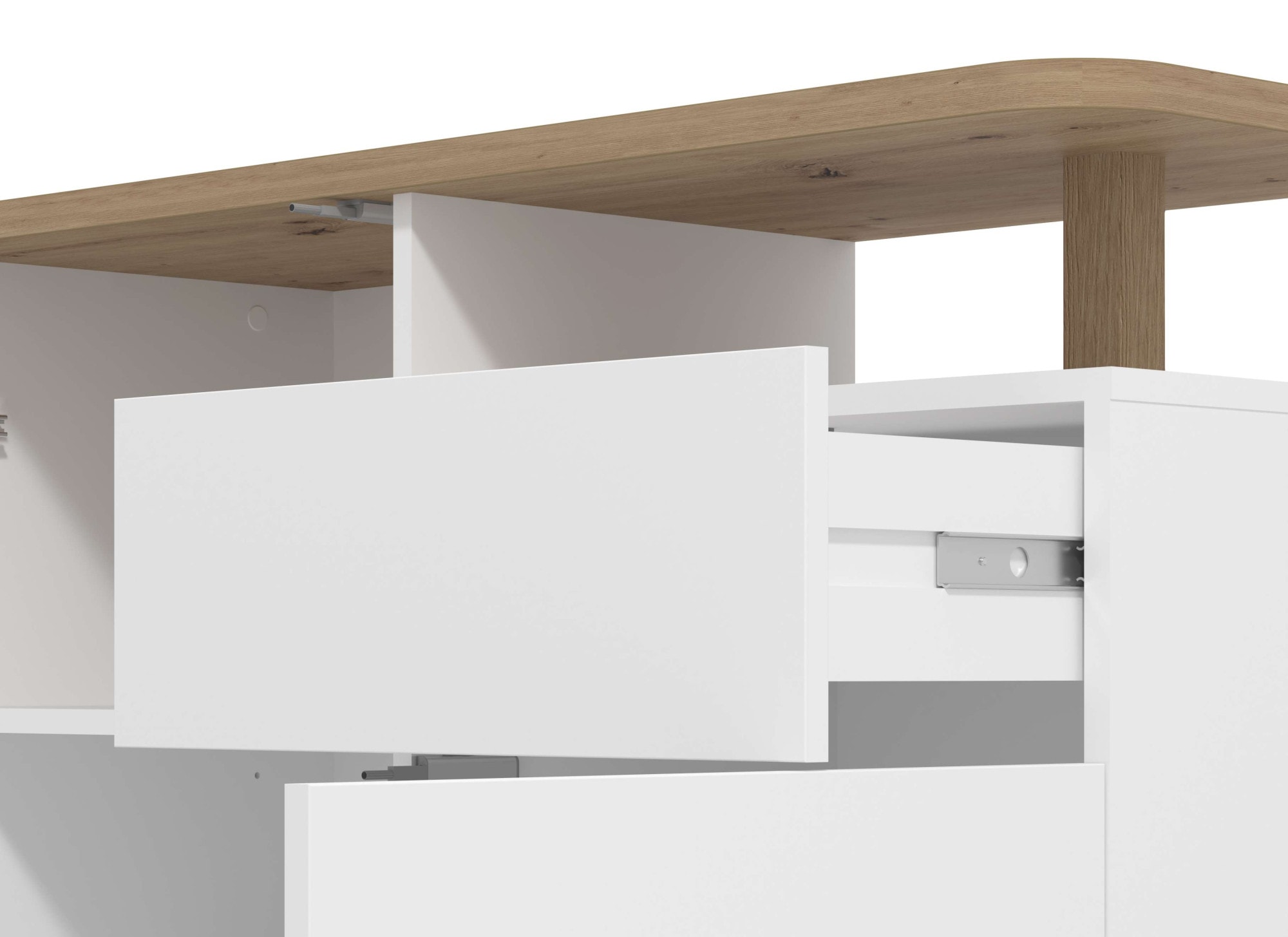 INOSIGN Kommode »Aterno Sideboard, Anrichte«, Breite 154 cm, mit Push-to-Open Funktion