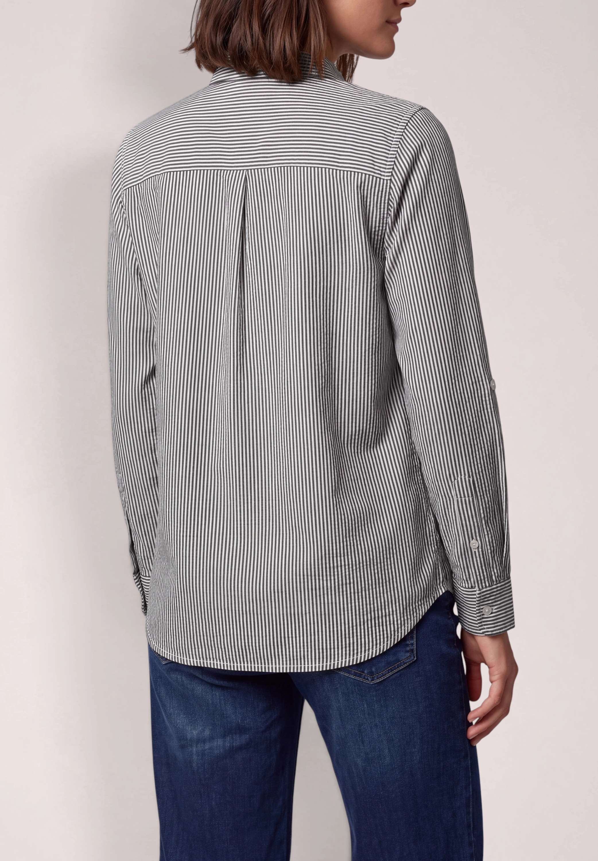 Cecil Hemdbluse im soften Baumwoll-Mix