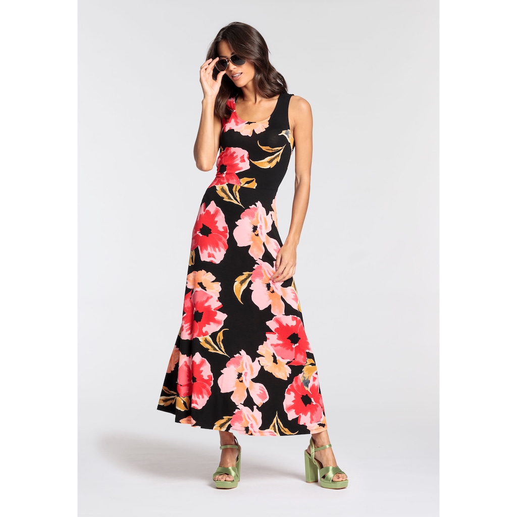 Laura Scott Sommerkleid, mit floralem Print - NEUE KOLLEKTION