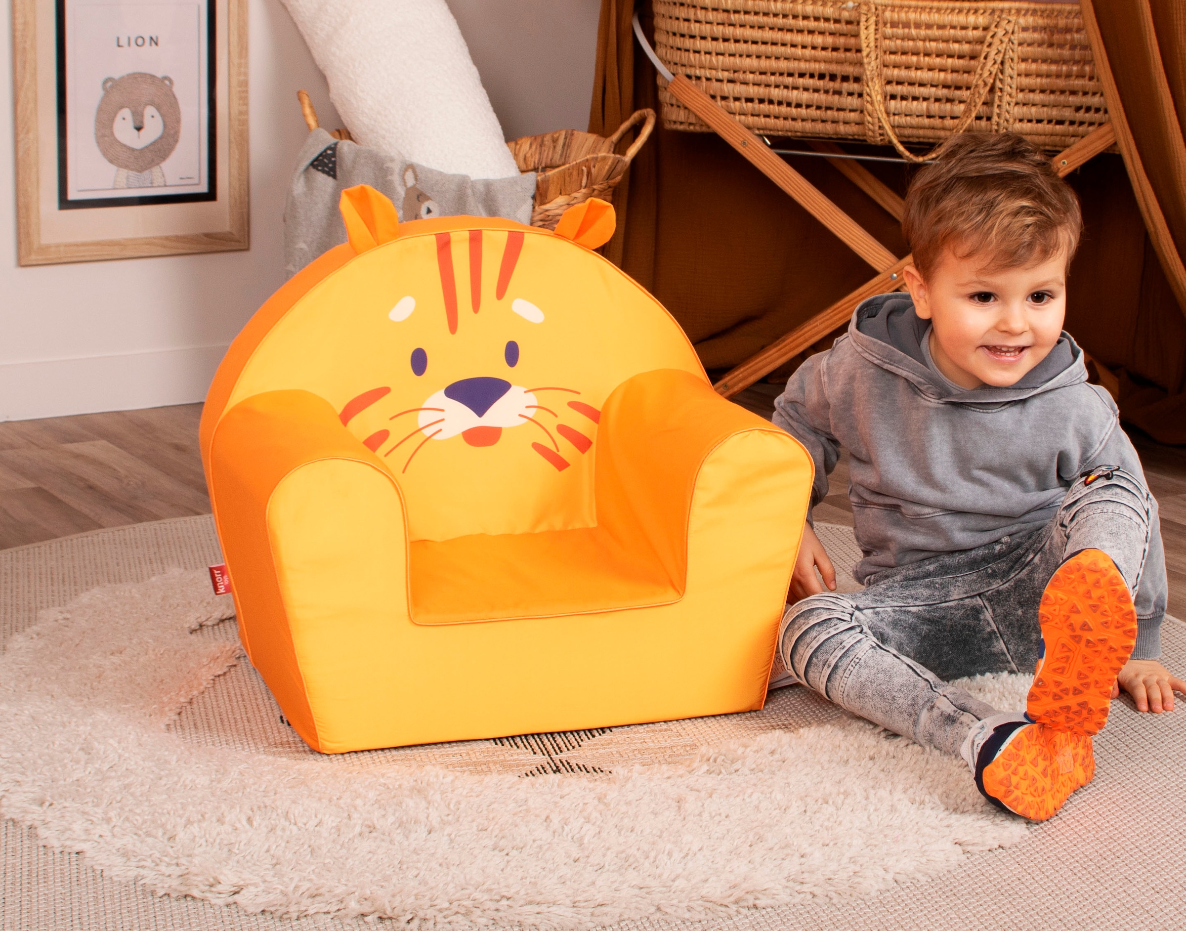 Knorrtoys® Sessel »Tiger« für Kinder; Made in Europe