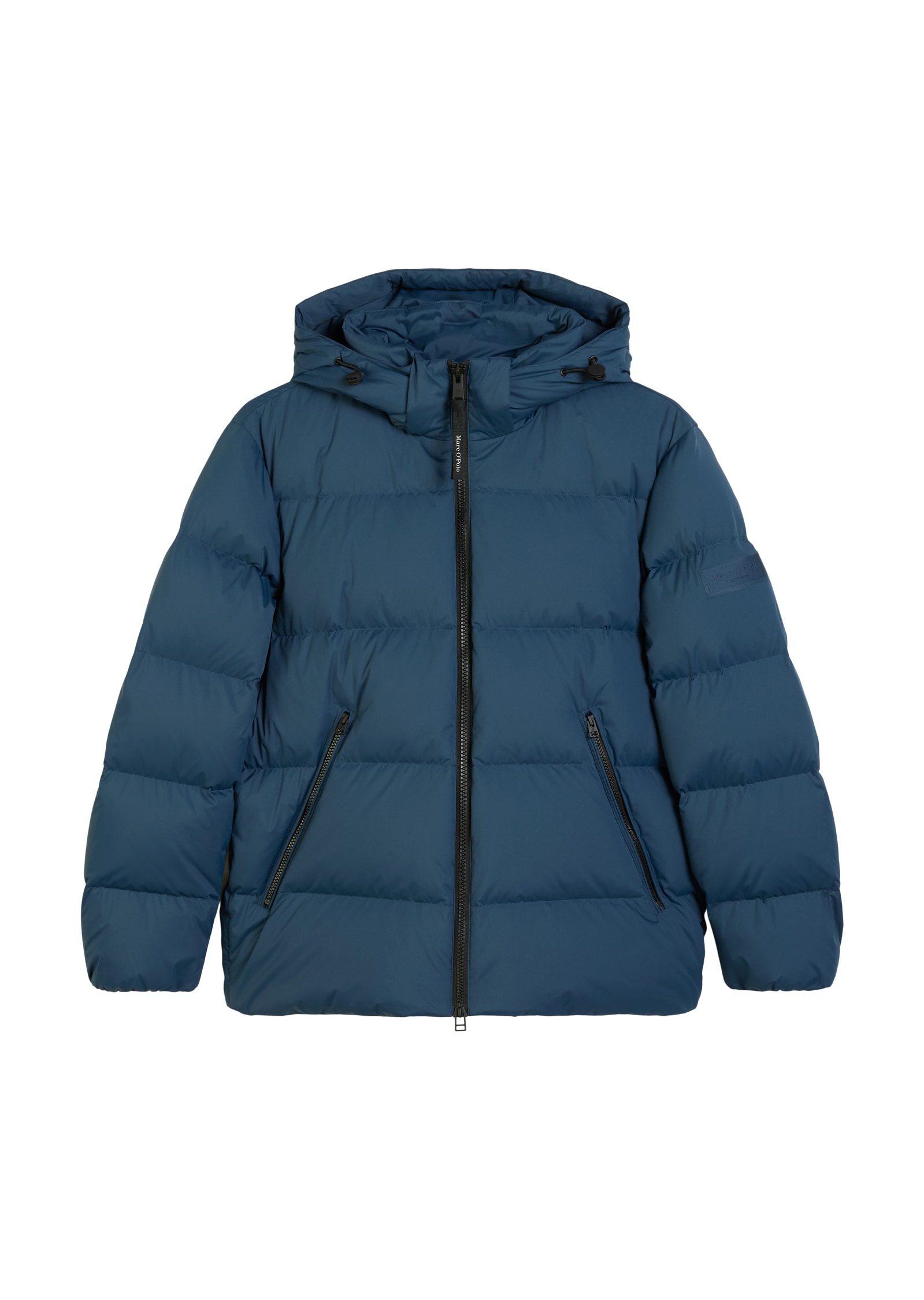 Marc O'Polo Daunenjacke, mit Kapuze, mit 2-Wege-Zipper und abnehmbarer Kapuze