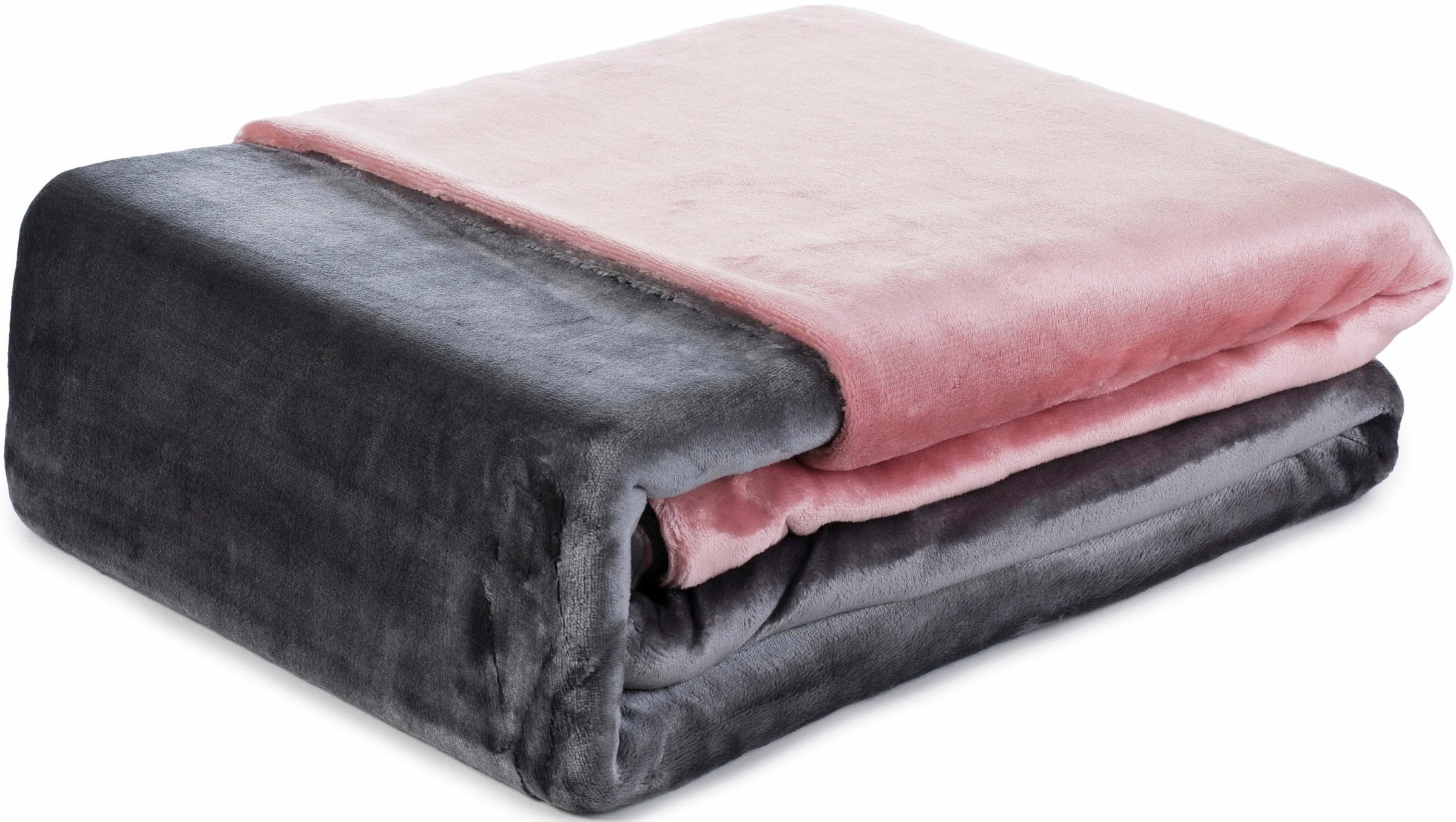 Gözze Wendebettwäsche "Superflausch in Gr. 135x200 oder 155x220 cm" 2 Stk. günstig online kaufen