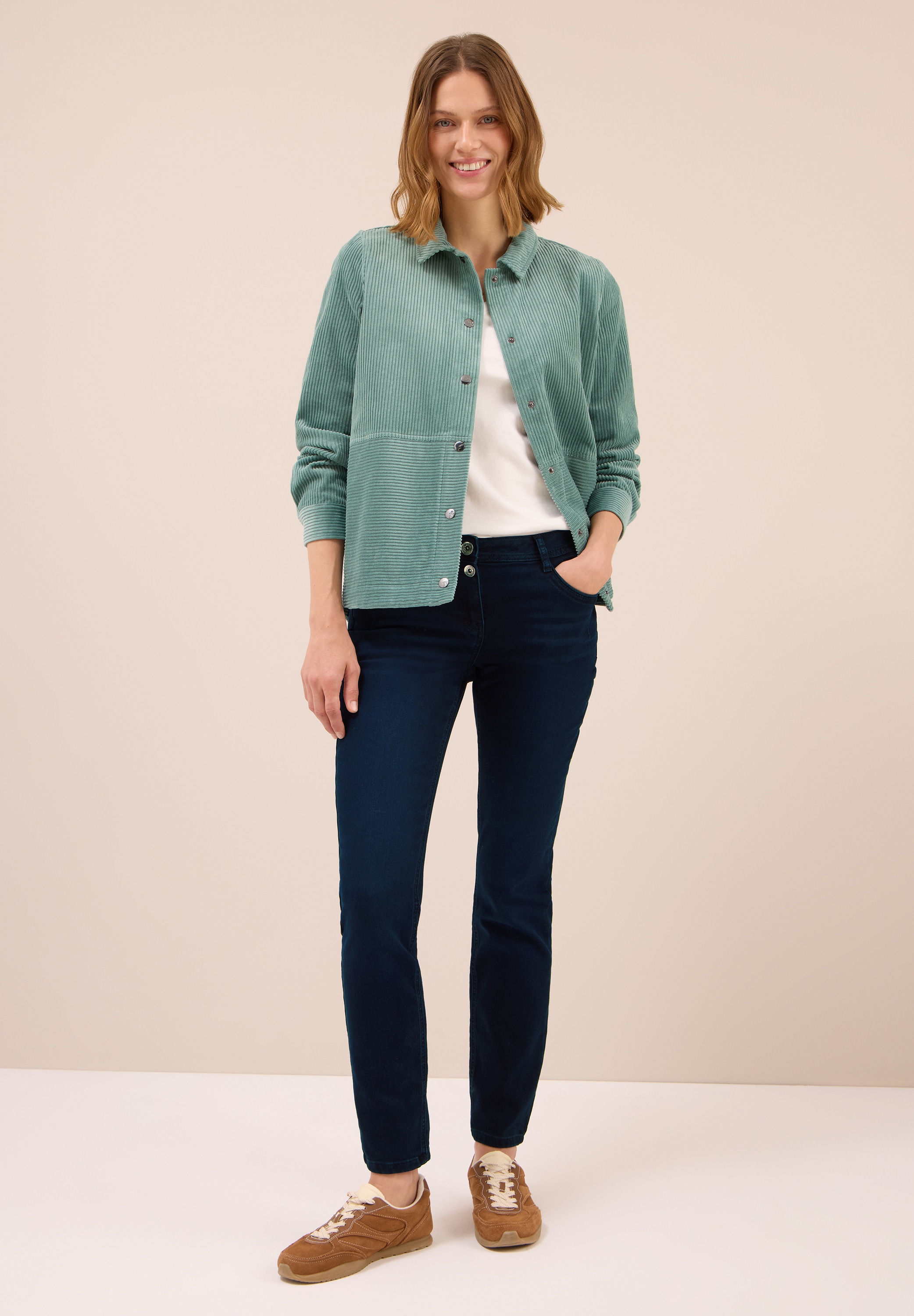 Cecil Comfort-fit-Jeans, Middle Waist