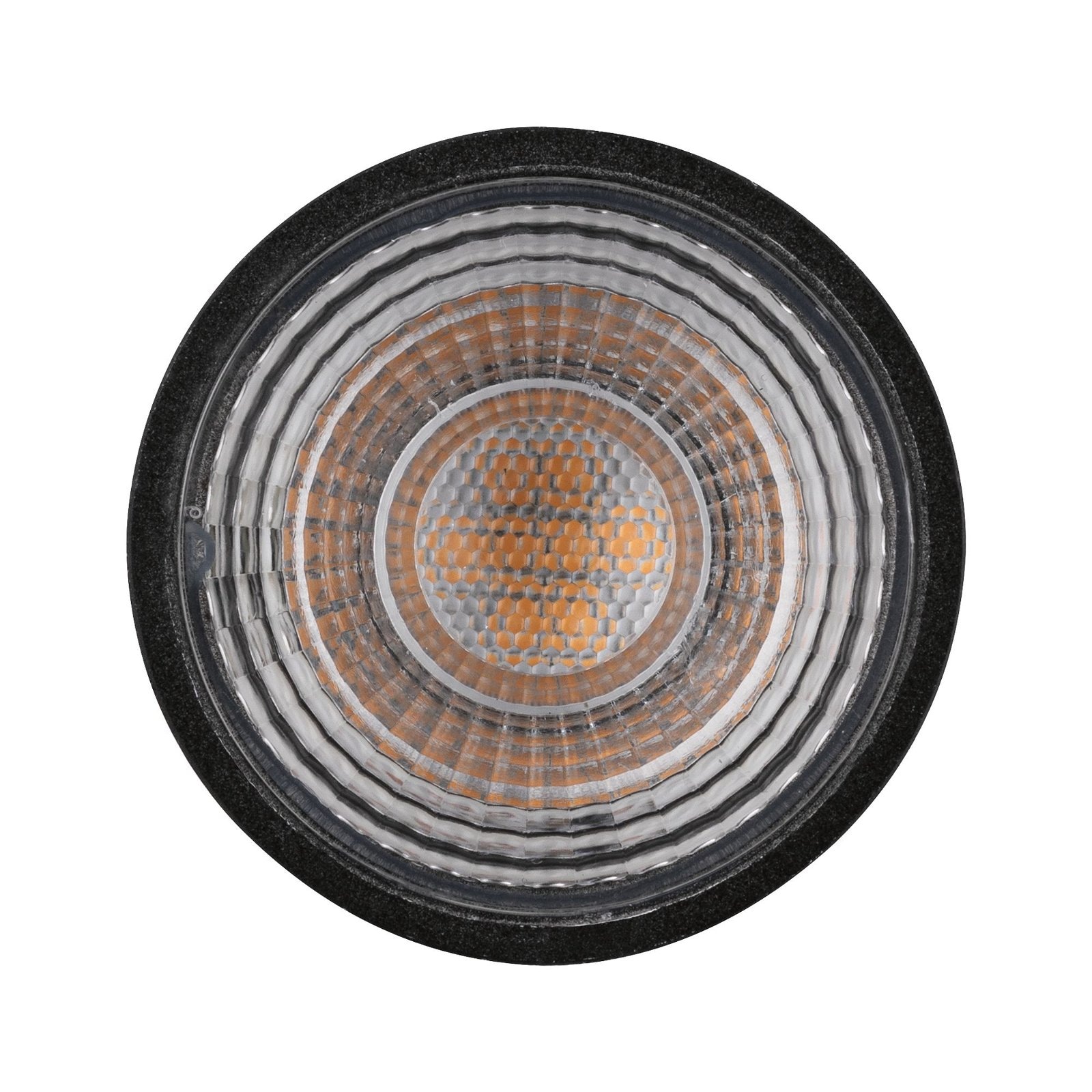 Paulmann LED-Leuchtmittel »Standard 230V LED Reflektor 460lm 7W 2700K Schwarz matt«, 1 St., Warmweiß