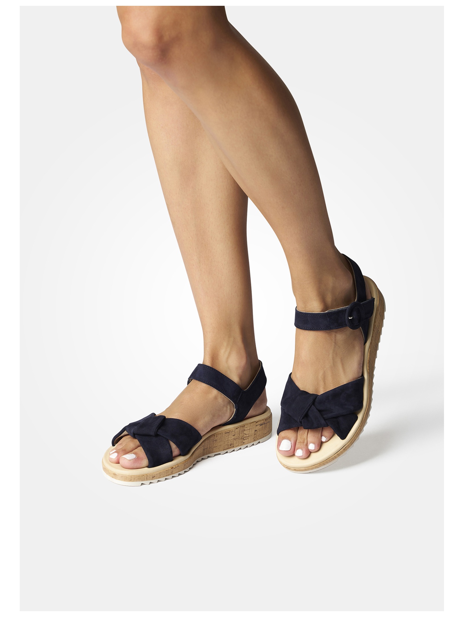 Paul Green Riemchensandale »Paul Green Sandalen Veloursleder«