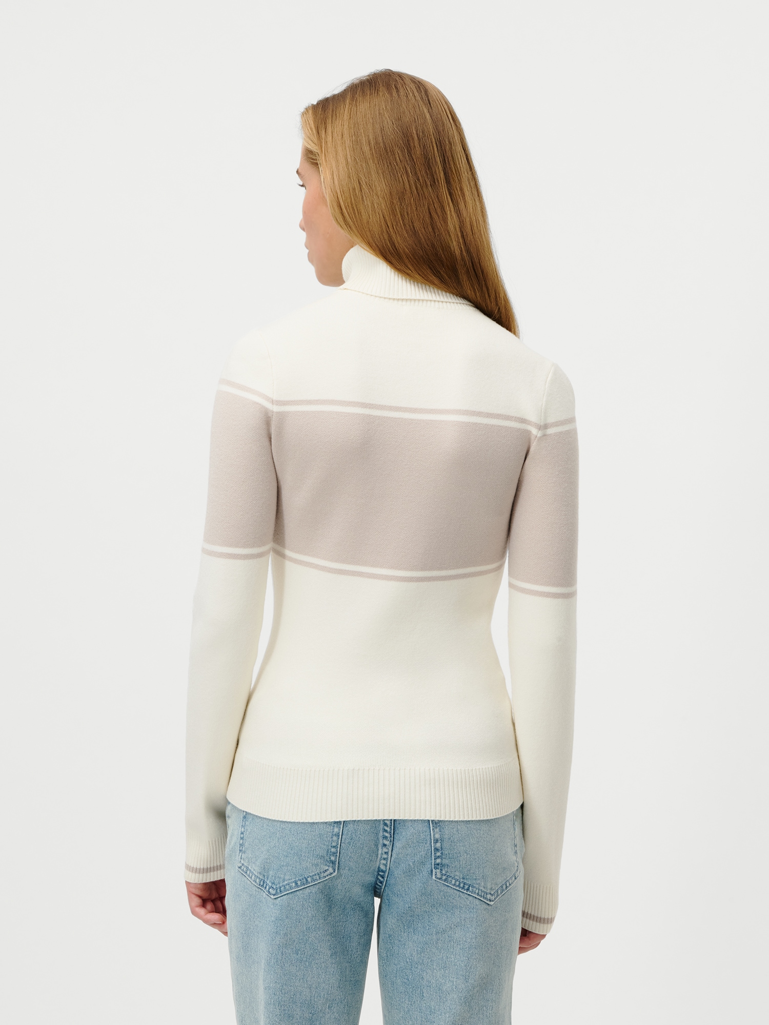 LeGer Rollkragenpullover »Elna, LeGer by Lena Gercke« körpernahe Form, Rippstrickdetails