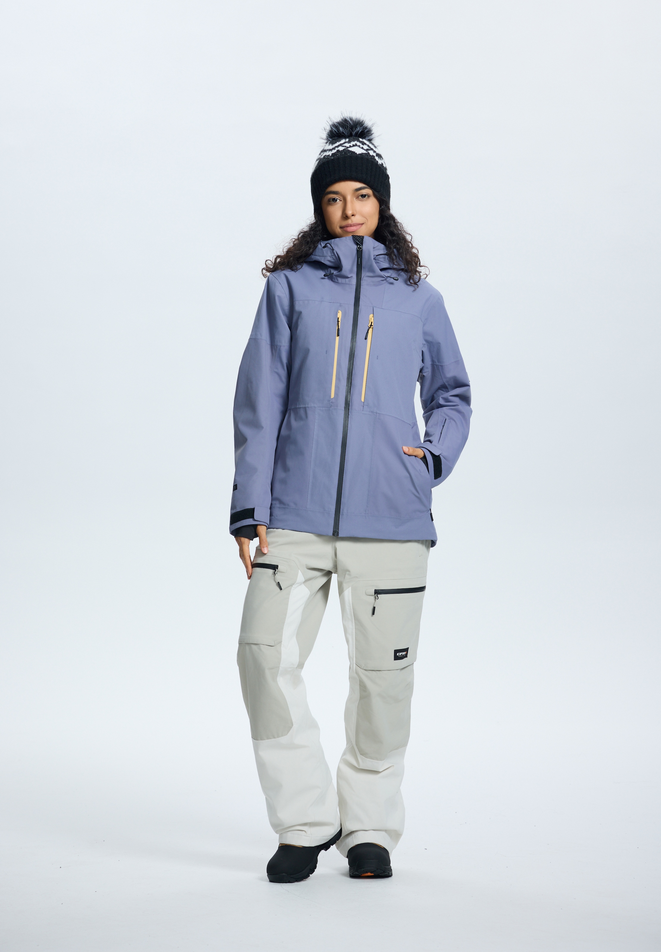 Icepeak Skijacke "ICEPEAK CAVOUR" für Damen, wasserdicht, mit verschweißten Nähten, atmungsaktiv