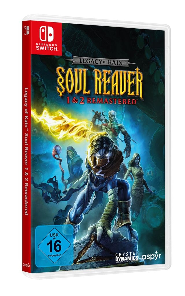 Aspyr Media Spielesoftware »Legacy of Kain: Soul Reaver 1 & 2 Remastered«, Nintendo Switch
