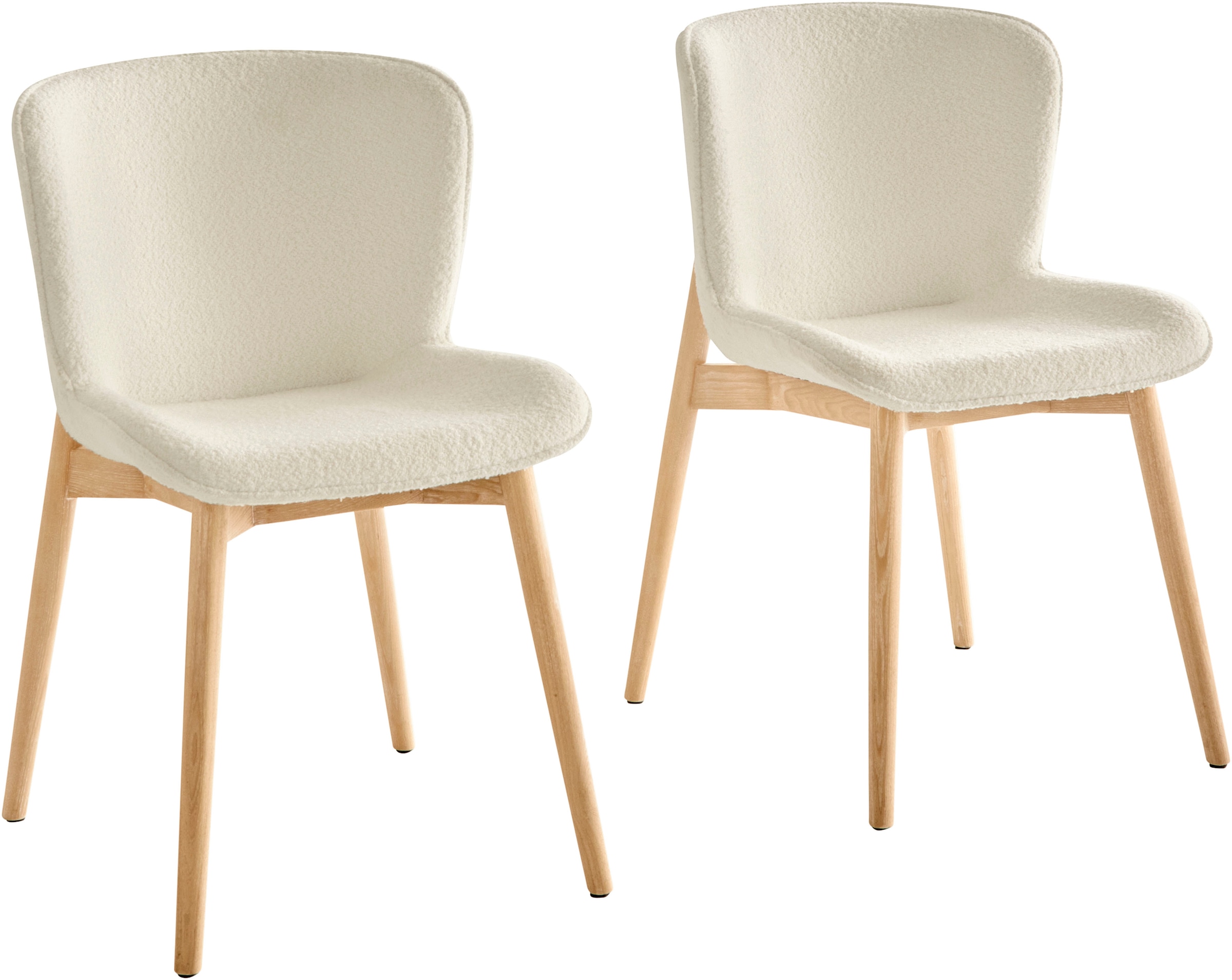 s.Oliver Esszimmerstuhl "Kailee" (Set) 2 Stk.weicher Bouclé-Bezug, ergonomi günstig online kaufen