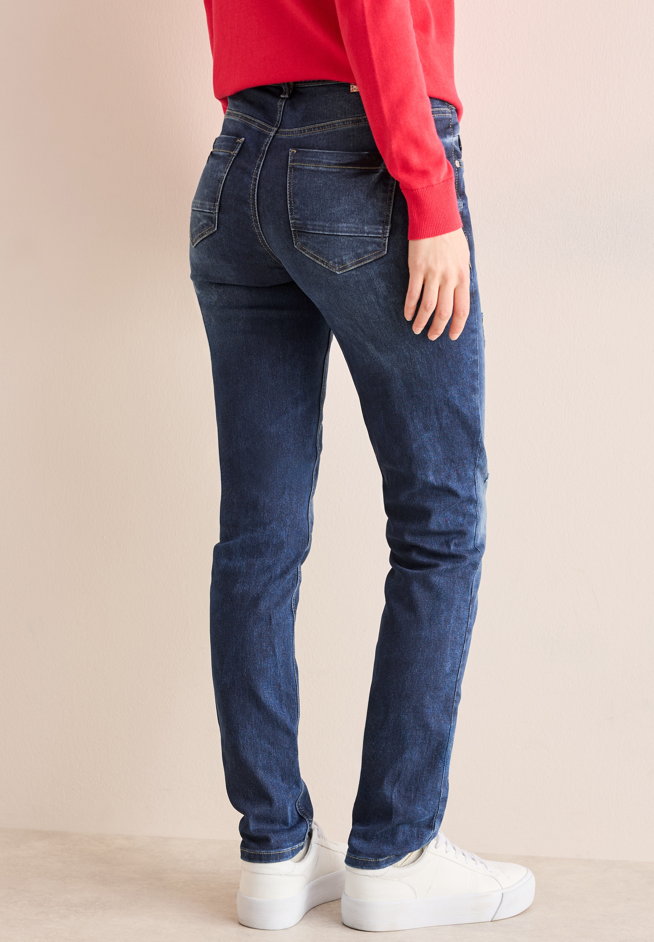 Cecil Comfort-fit-Jeans, Middle Waist