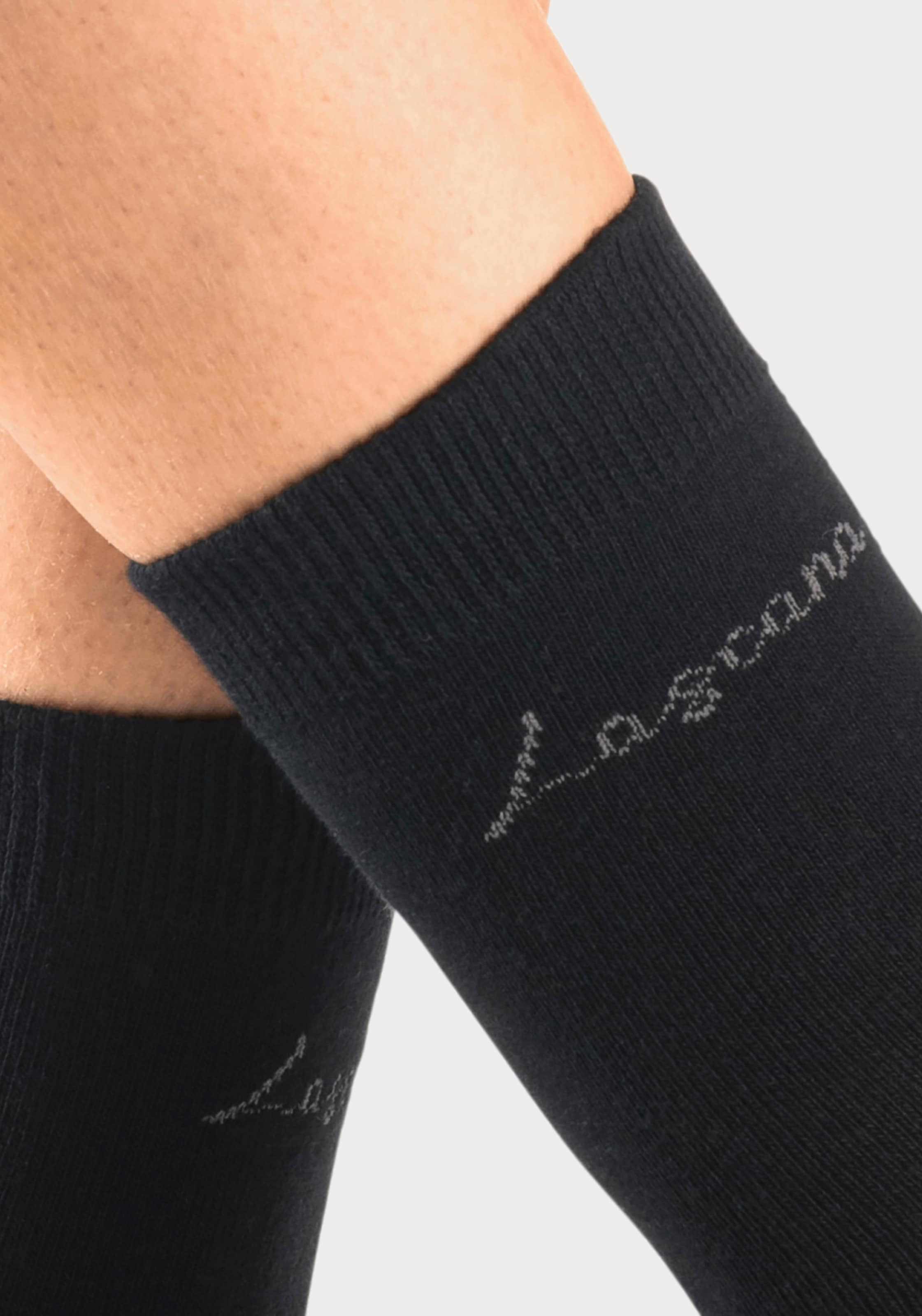 LASCANA Basicsocken »Believe in Yourself«, (Box, 4 Paar), in ansprechender Geschenkbox