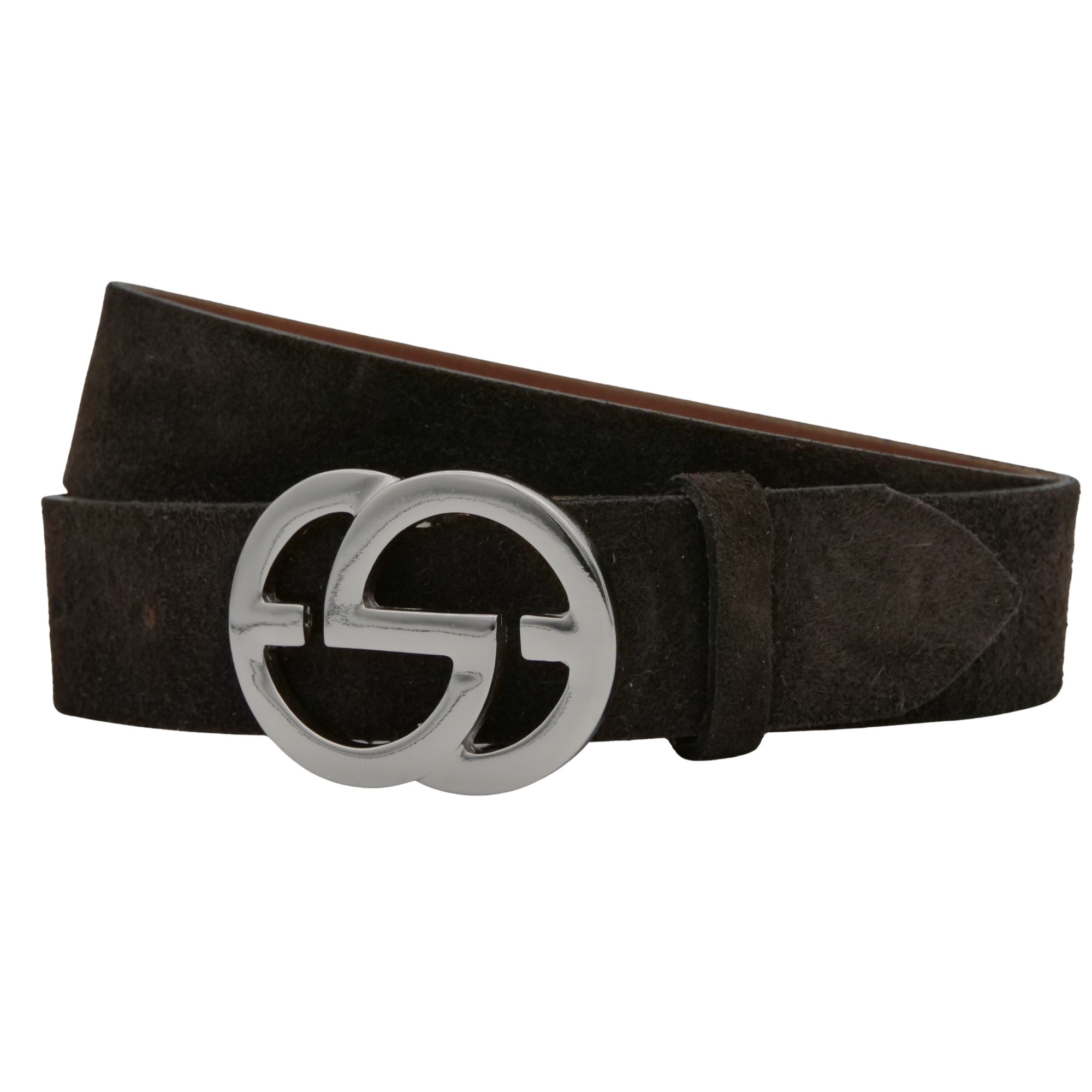 AnnaMatoni Ledergürtel "AnnaMatoni Damen Ledergürtel in hochwertigem Velour Leder 4cm"