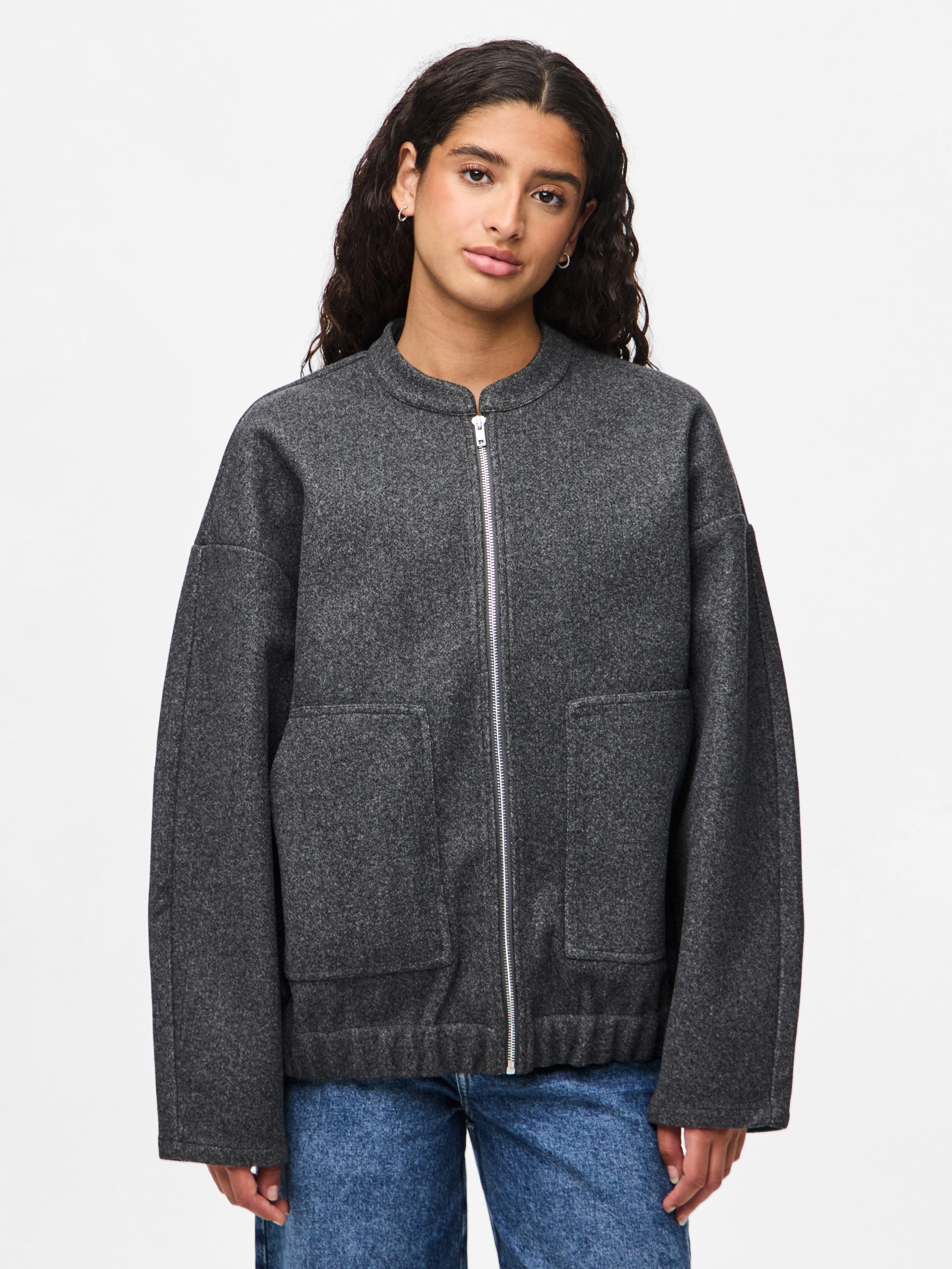 pieces Blouson "PCDEBBIE LS BOMBER JACKET NOOS", ohne Kapuze günstig online kaufen