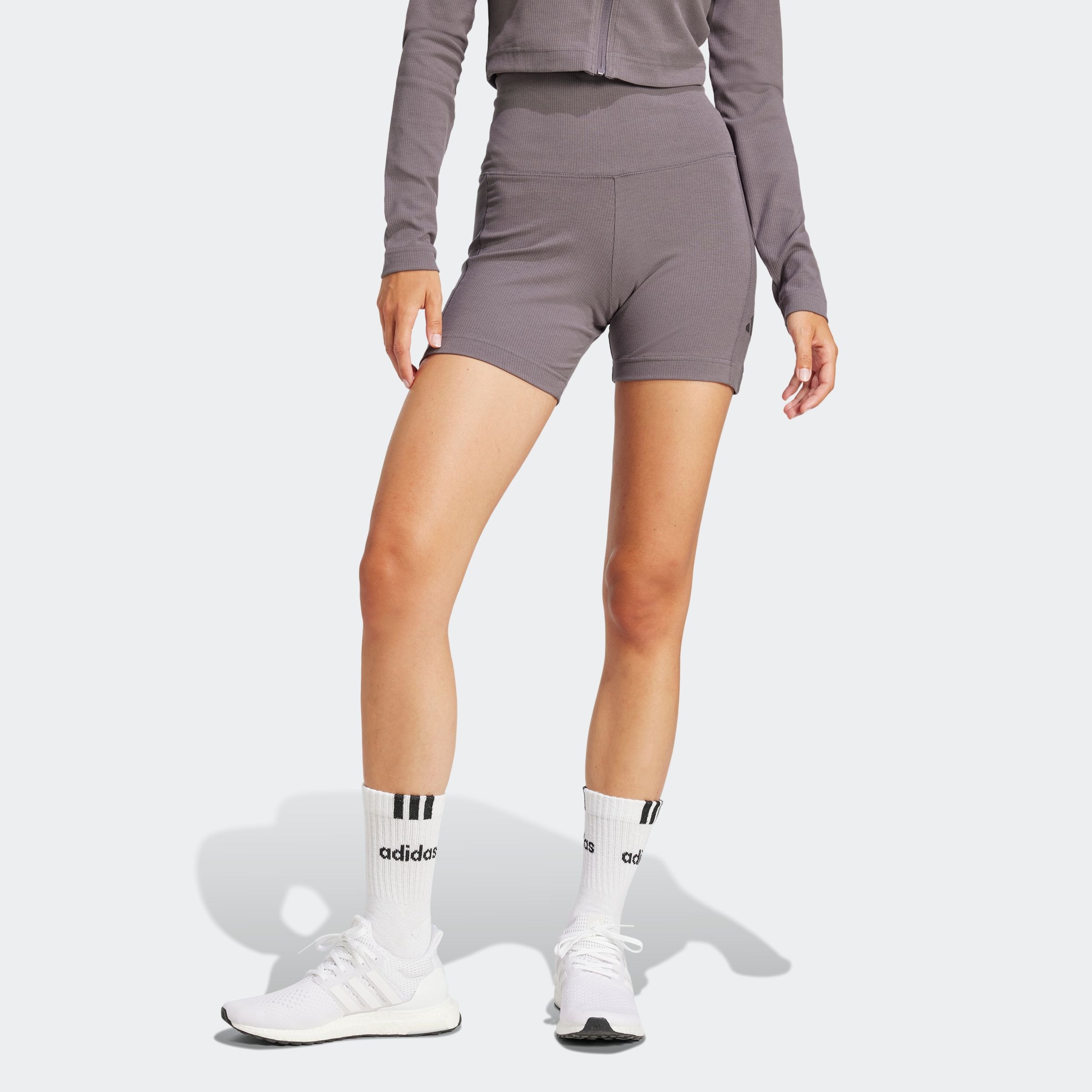 adidas Sportswear Shorts "W LNG RIB BIKER", (1 tlg.) günstig online kaufen