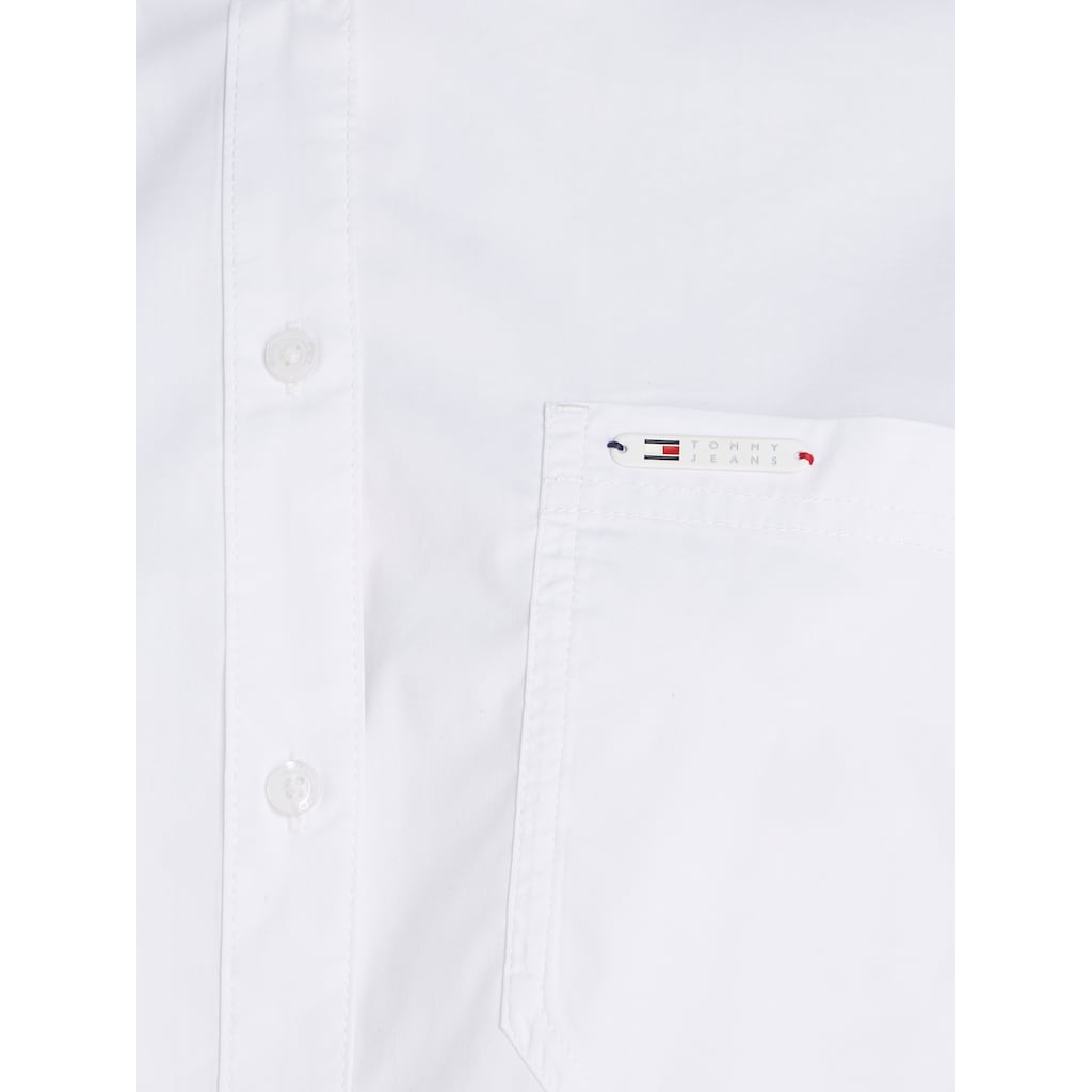 Tommy Jeans Blusentop »TJW FRONT TIE SHIRT«, mit Bindeband