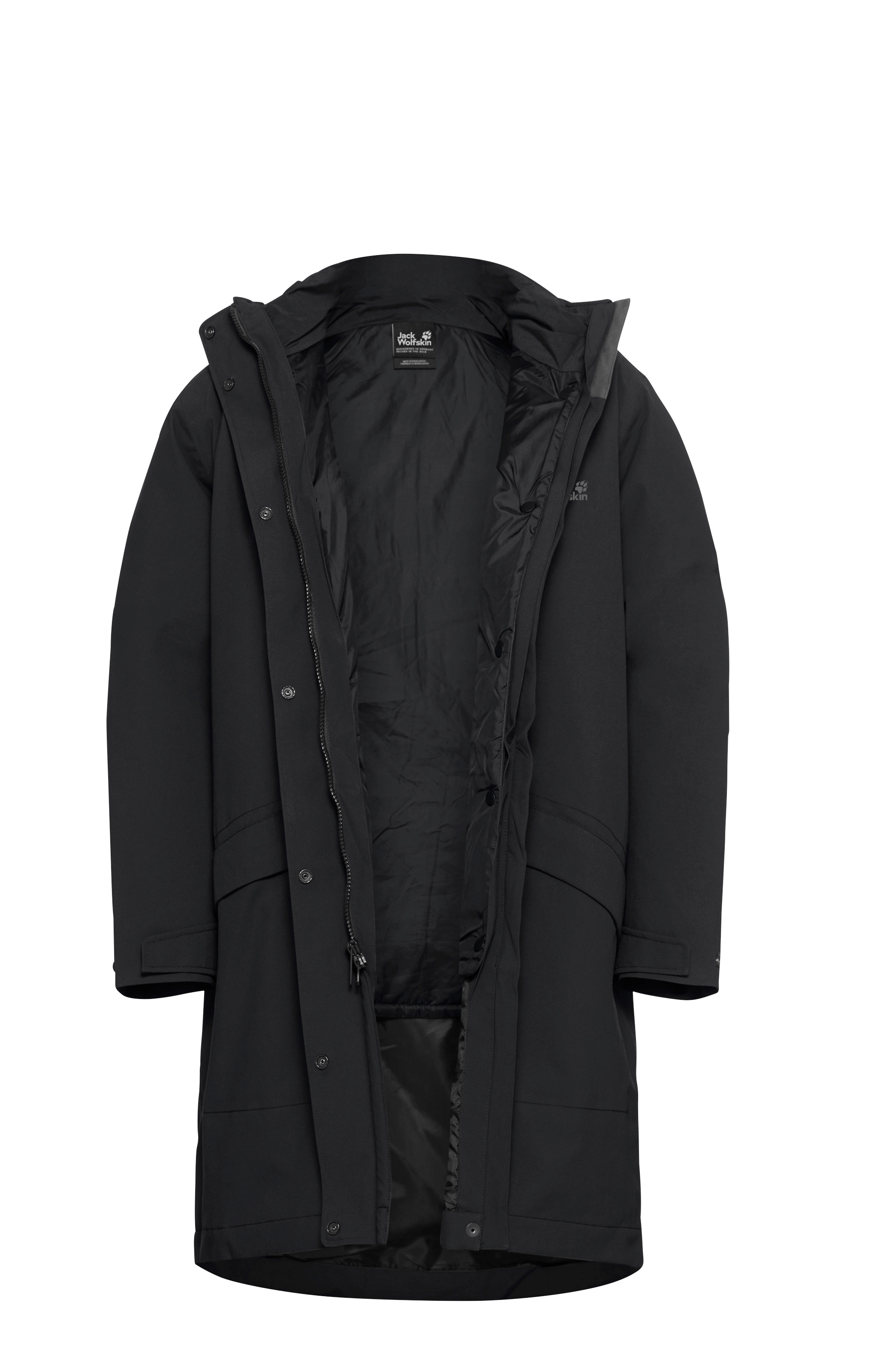 Jack Wolfskin Funktionsmantel »WINTERDUNE 3IN1 COAT W«, 3in1, wasserdicht, Übergangsjacke
