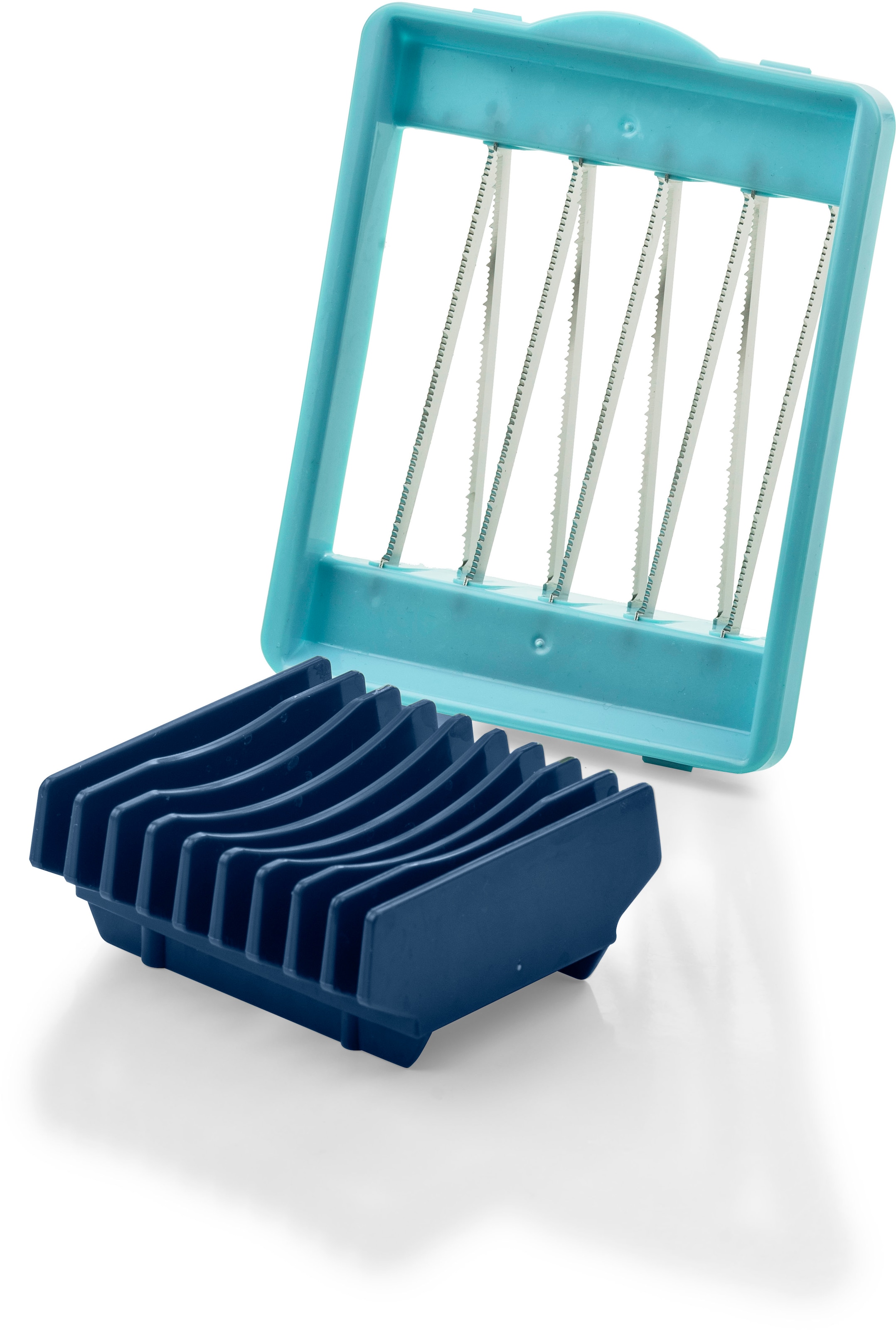 Genius Gemüseschneider »Nicer Dicer Chef, Zerkleiner, Set 9-tlg.«, einfache und mühelose Handhabung