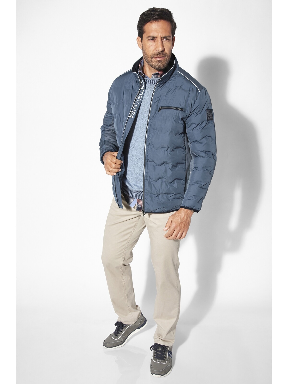 Jan Vanderstorm Steppjacke »Steppjacke TELLTAN«, (1 St.)