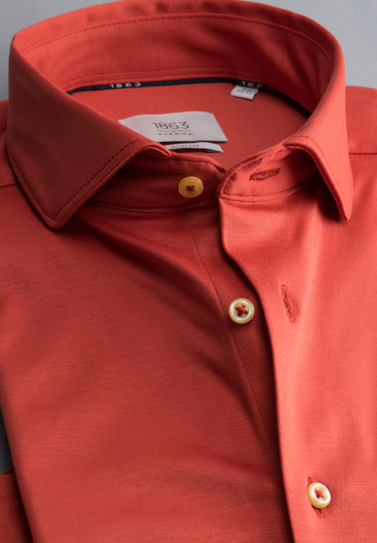 Eterna Langarmhemd »SLIM FIT«, NON IRON (bügelfrei)