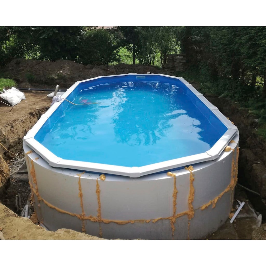 KWAD Poolwandisolierung »Pool Protector T60«, (28 St.), für Ovalformbecken der Größe 610x360x132 cm