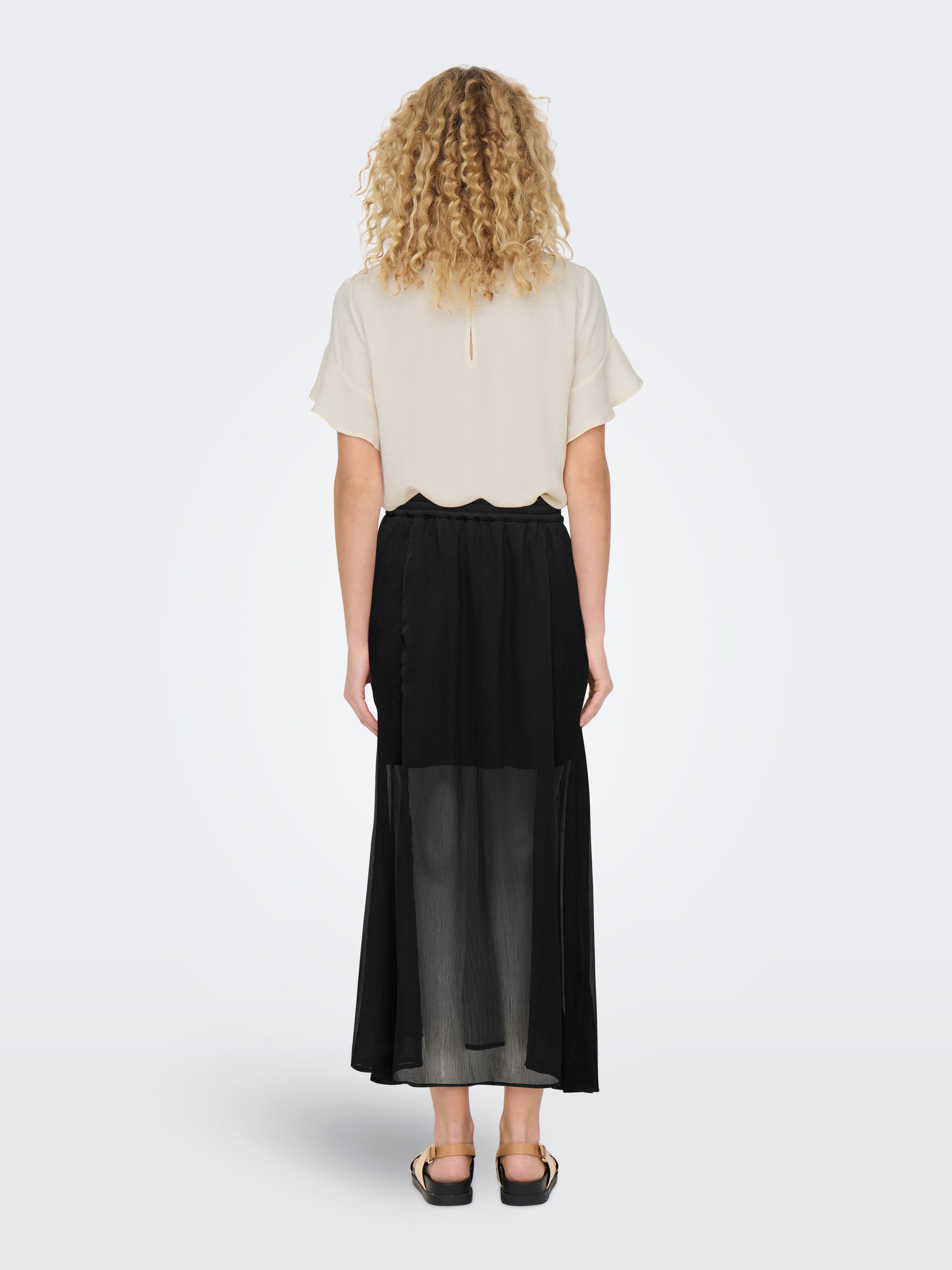 ONLY Faltenrock »ONLASTA LIFE SLIT ANKEL SKIRT PTM«