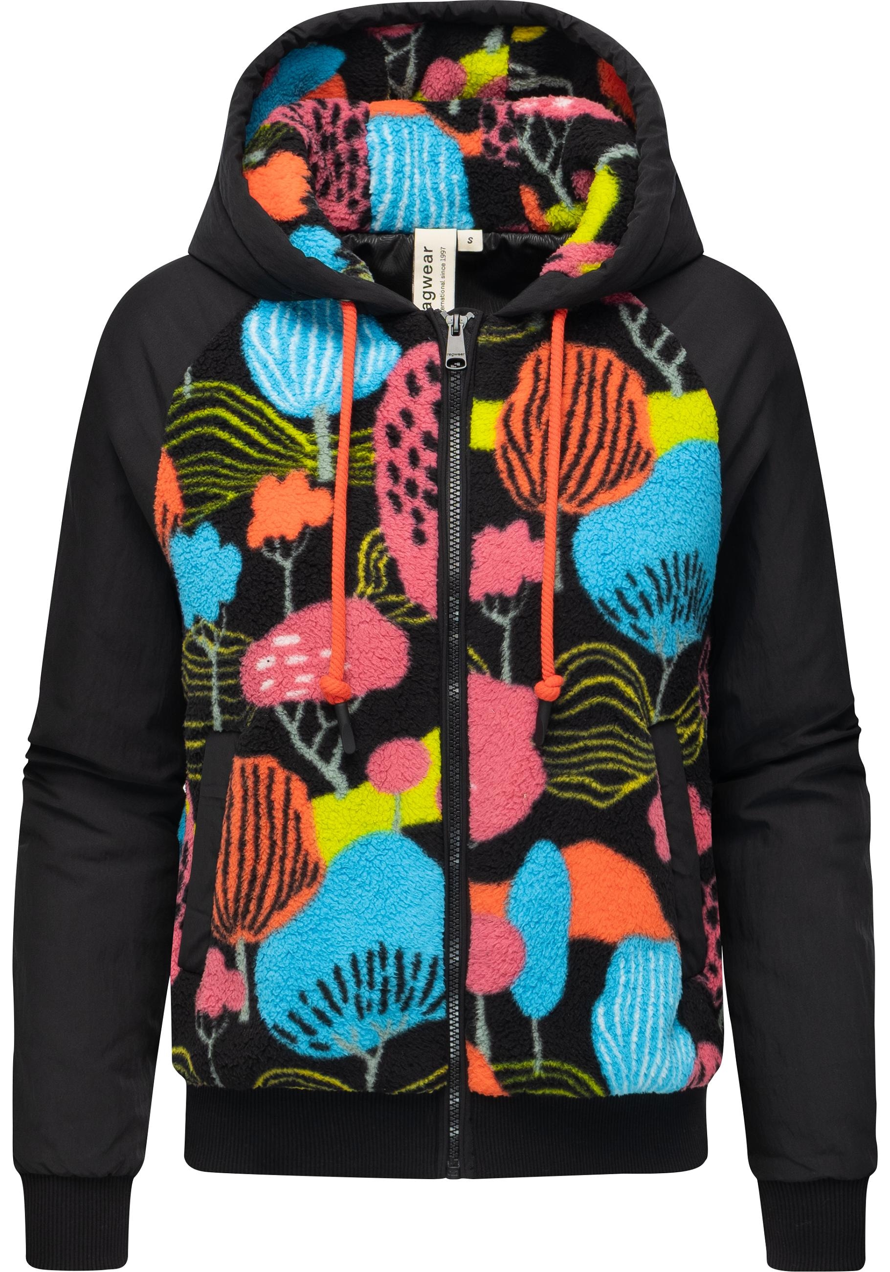 Ragwear Plüschjacke "Talianita Print YOUMODO" mit Kapuze Leicht gefütterte günstig online kaufen
