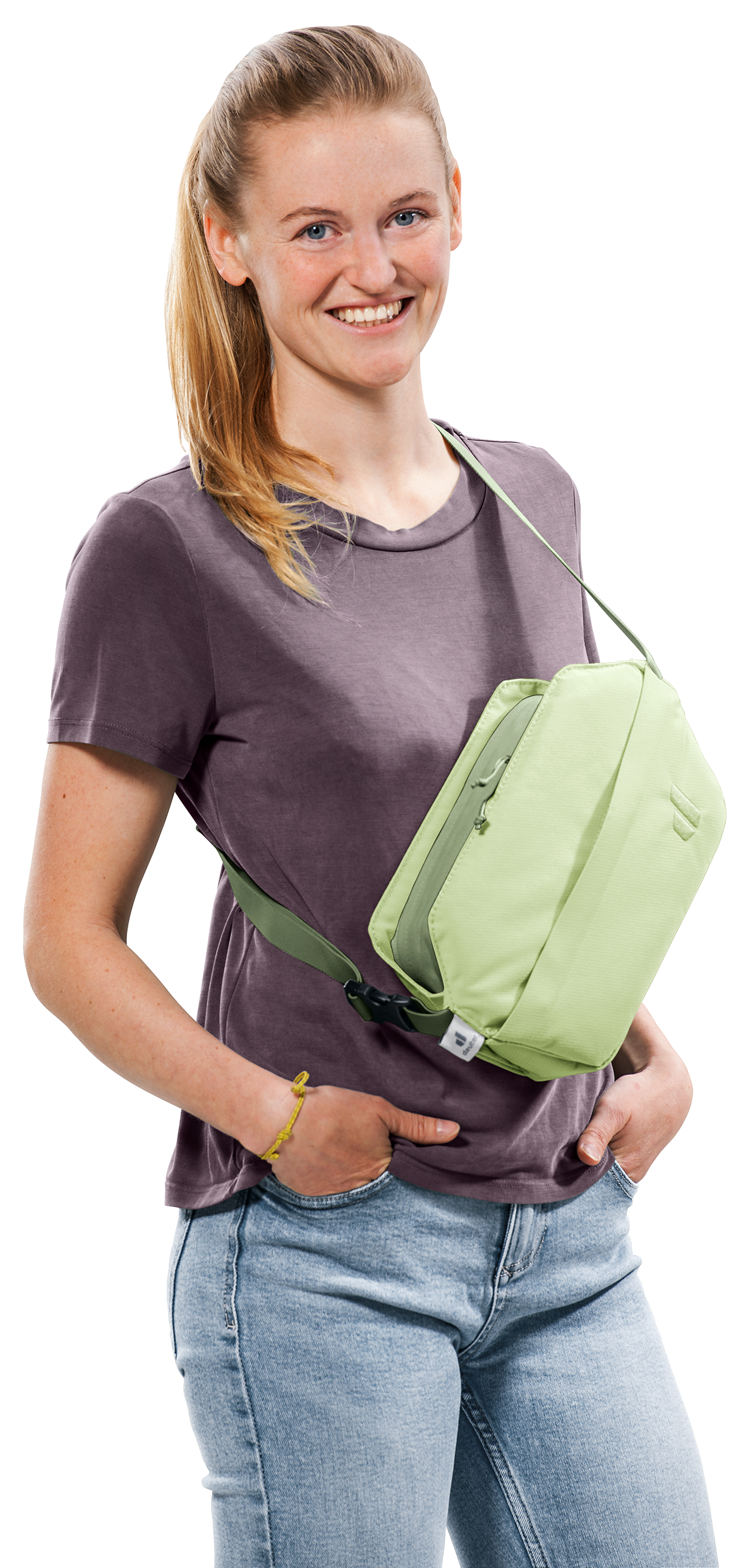 deuter Schultertasche »PASSWAY 2 L« mit Reißverschluss, Crossbody-Trageweise