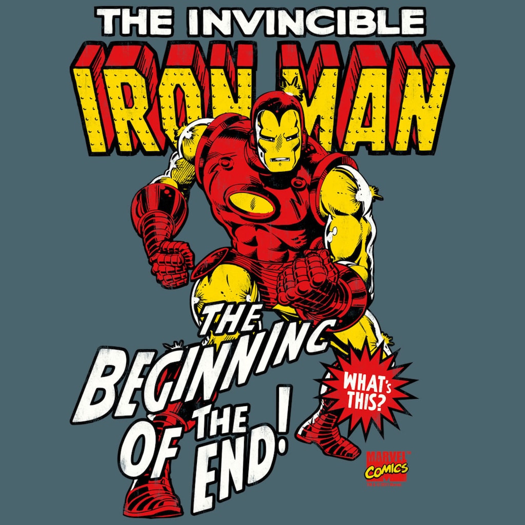 LOGOSHIRT T-Shirt »Iron Man Logo - Marvel«